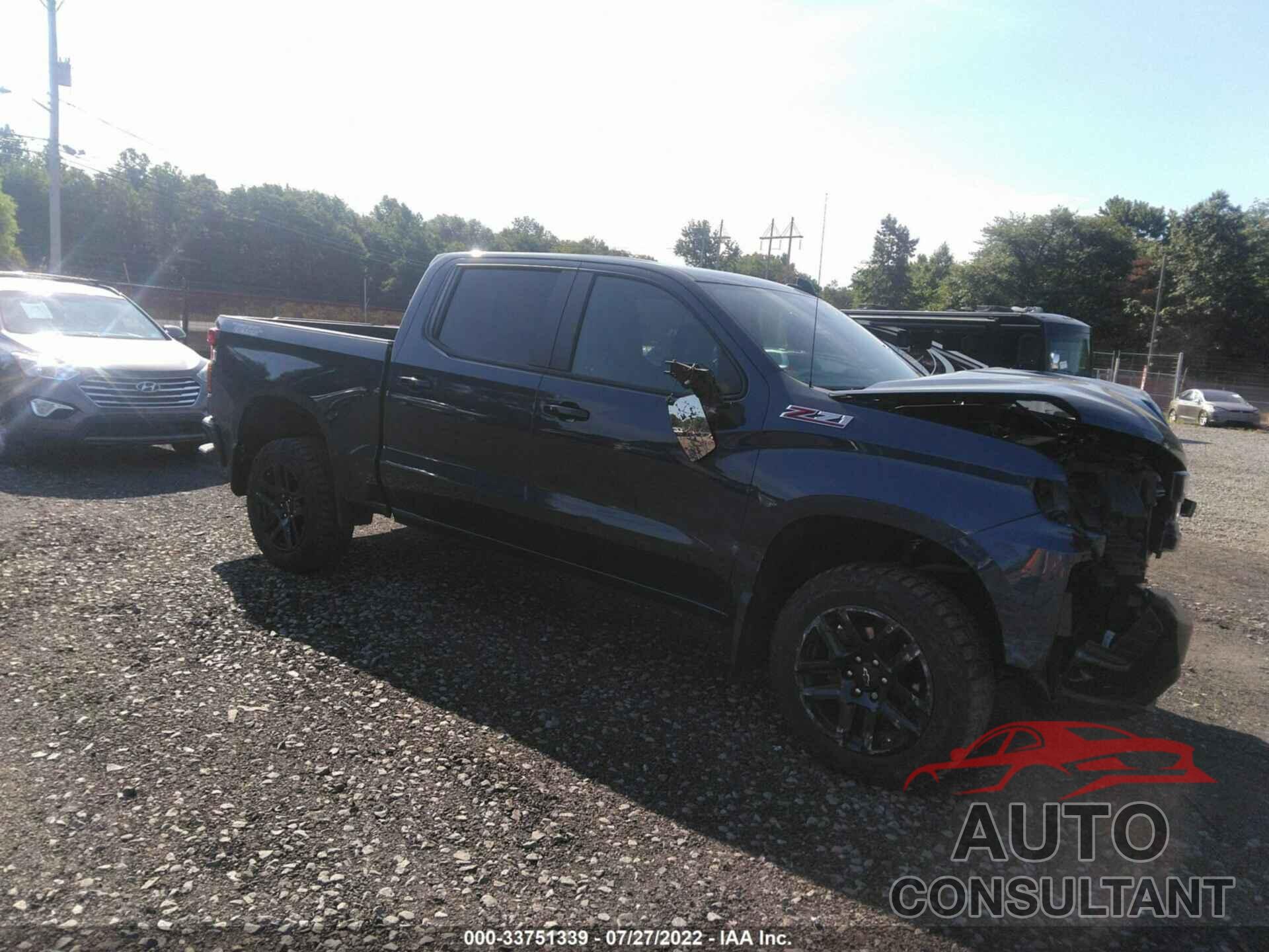 CHEVROLET SILVERADO 1500 2021 - 1GCPYFEL4MZ241350