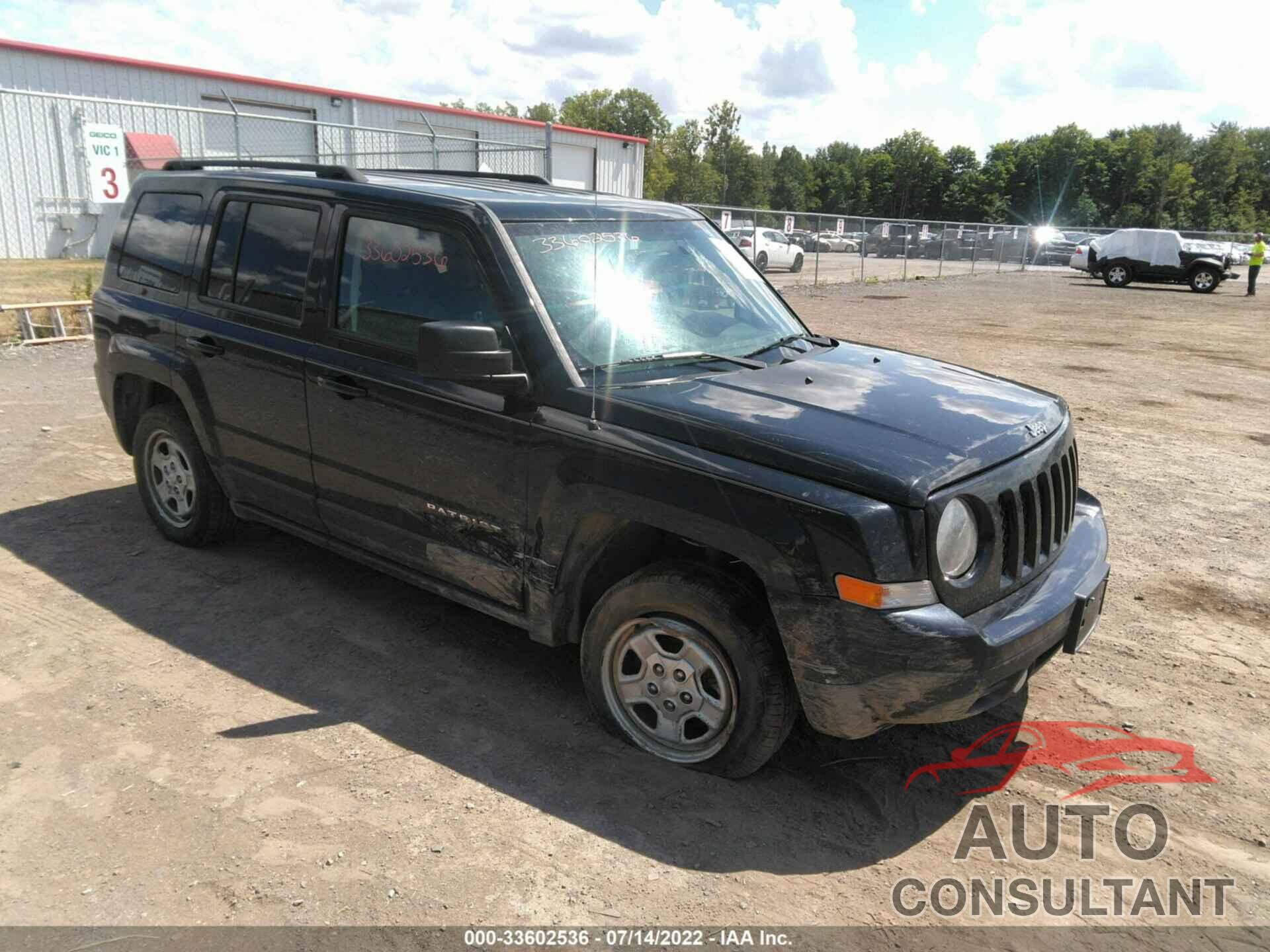 JEEP PATRIOT 2016 - 1C4NJRBB3GD646366