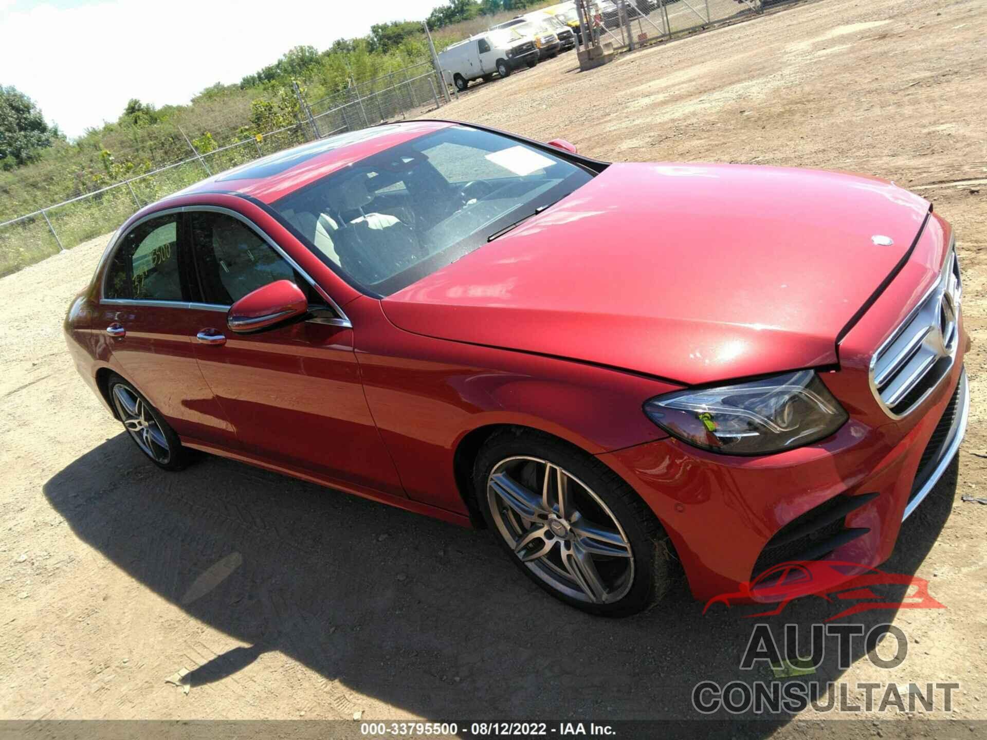 MERCEDES-BENZ E-CLASS 2017 - WDDZF4KB0HA089429