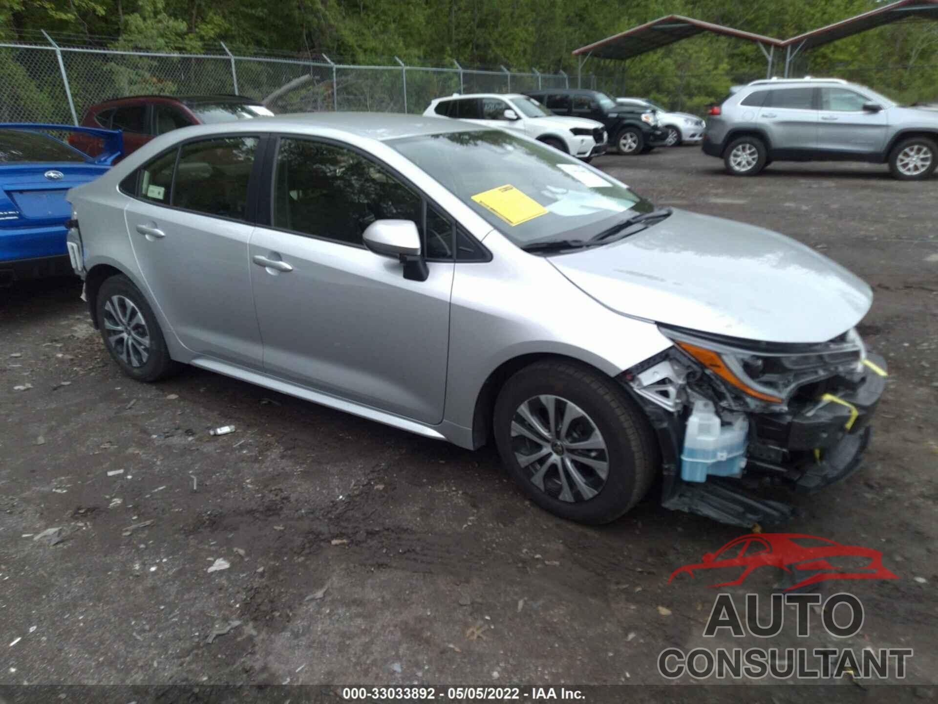 TOYOTA COROLLA 2022 - JTDEAMDE8NJ043924