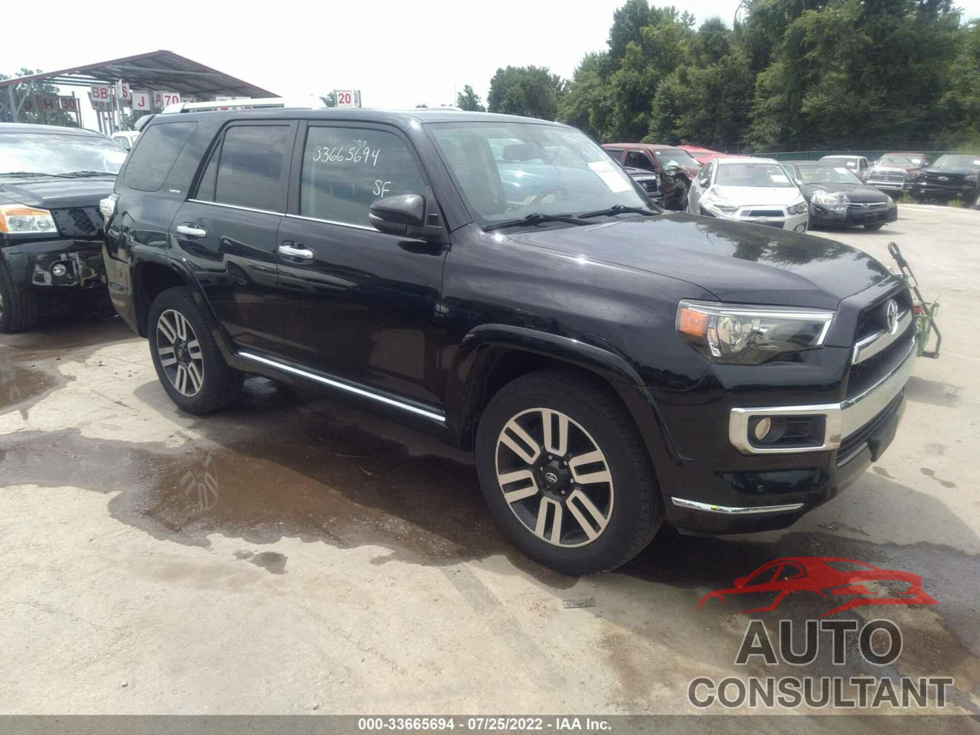 TOYOTA 4RUNNER 2016 - JTEBU5JR8G5314401