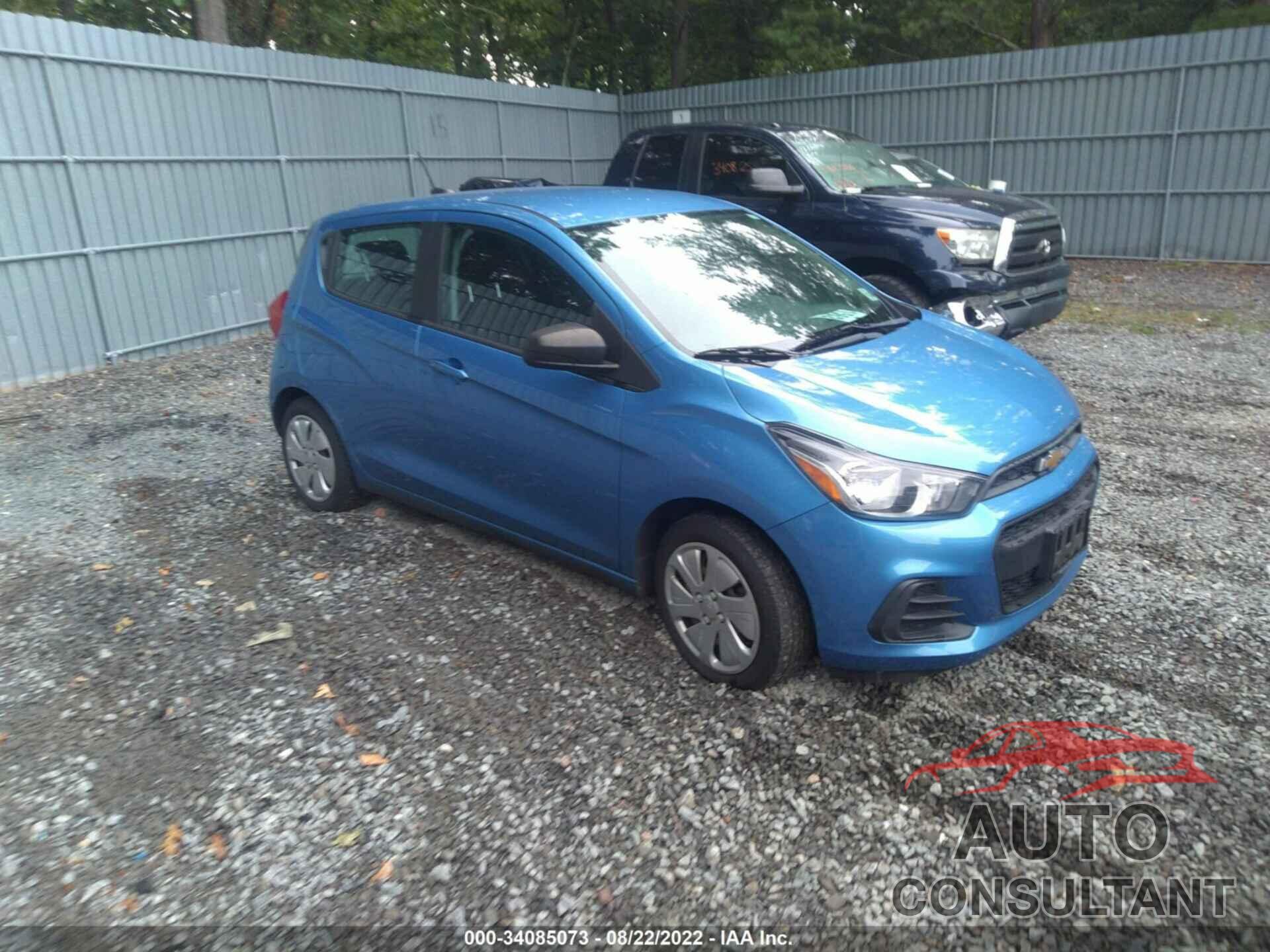 CHEVROLET SPARK 2017 - KL8CB6SA7HC812382