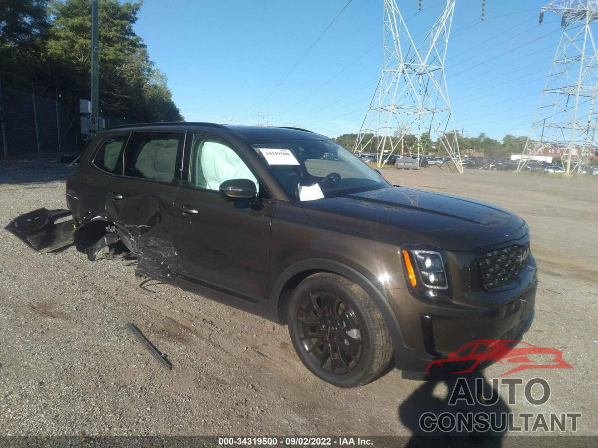 KIA TELLURIDE 2022 - 5XYP5DHC6NG196503