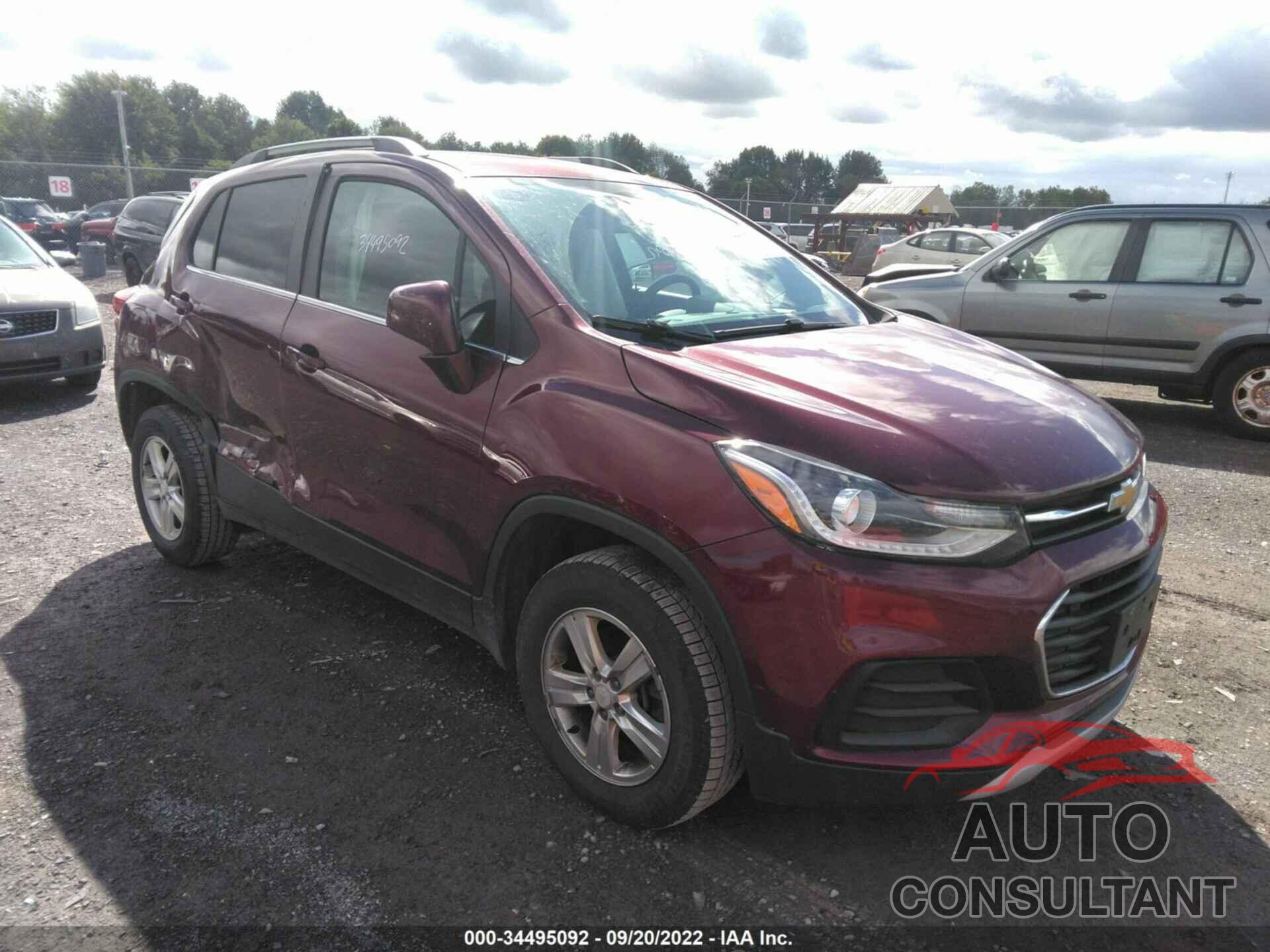 CHEVROLET TRAX 2017 - 3GNCJPSB8HL246334