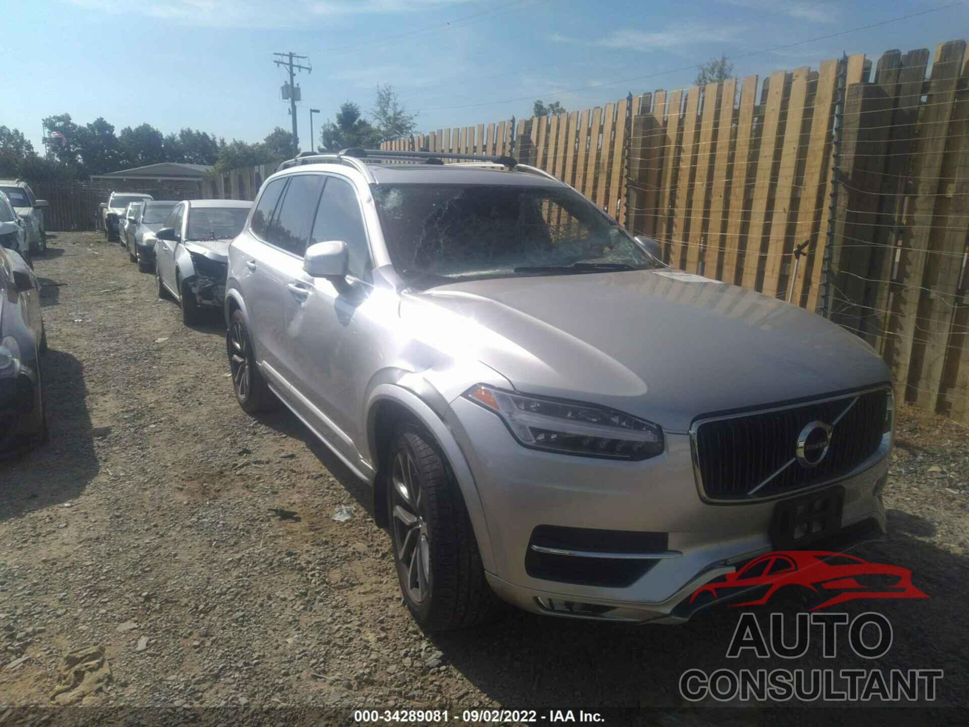 VOLVO XC90 2019 - YV4A22PK3K1492860