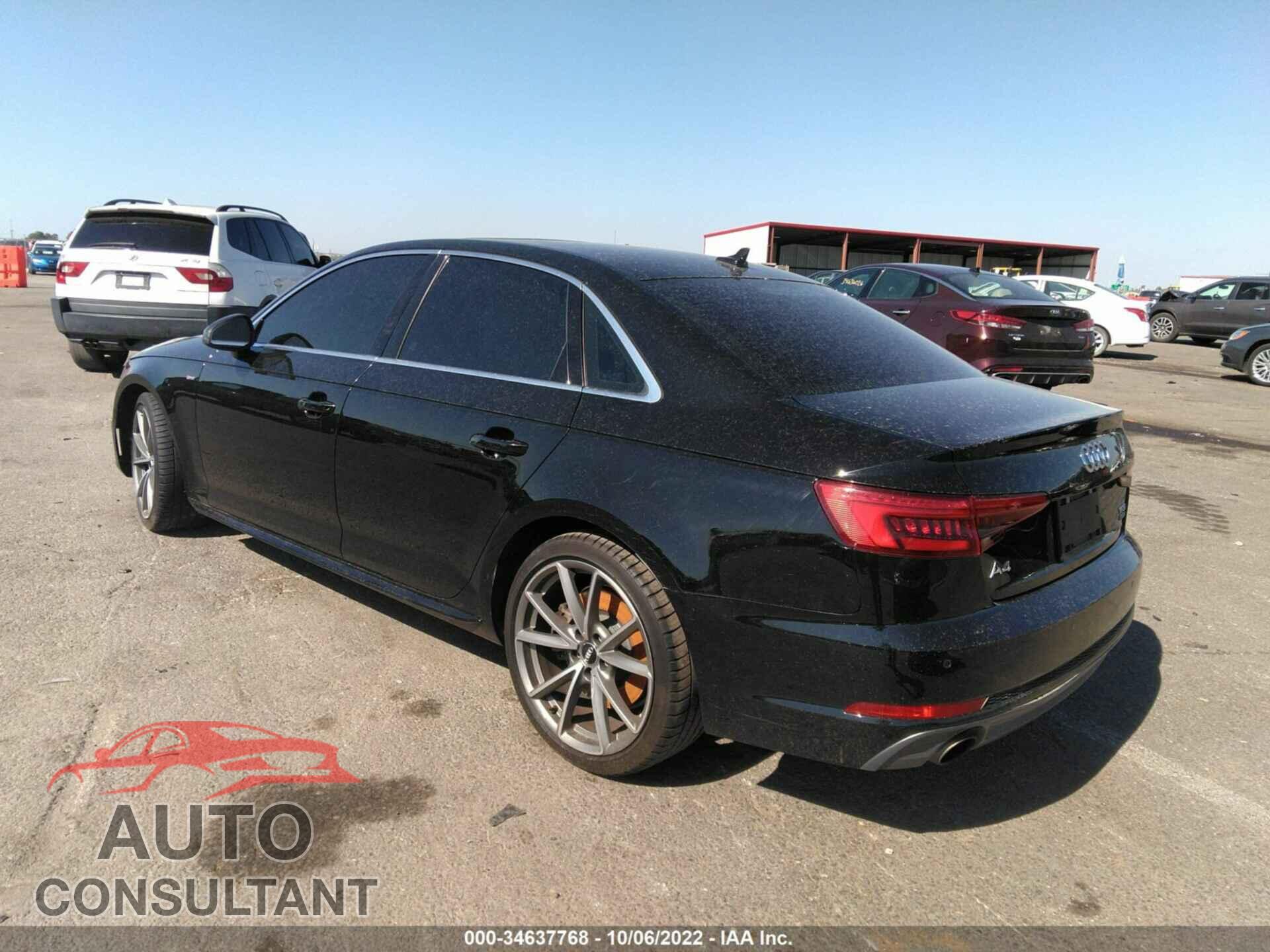 AUDI A4 2017 - WAUENAF48HN051300