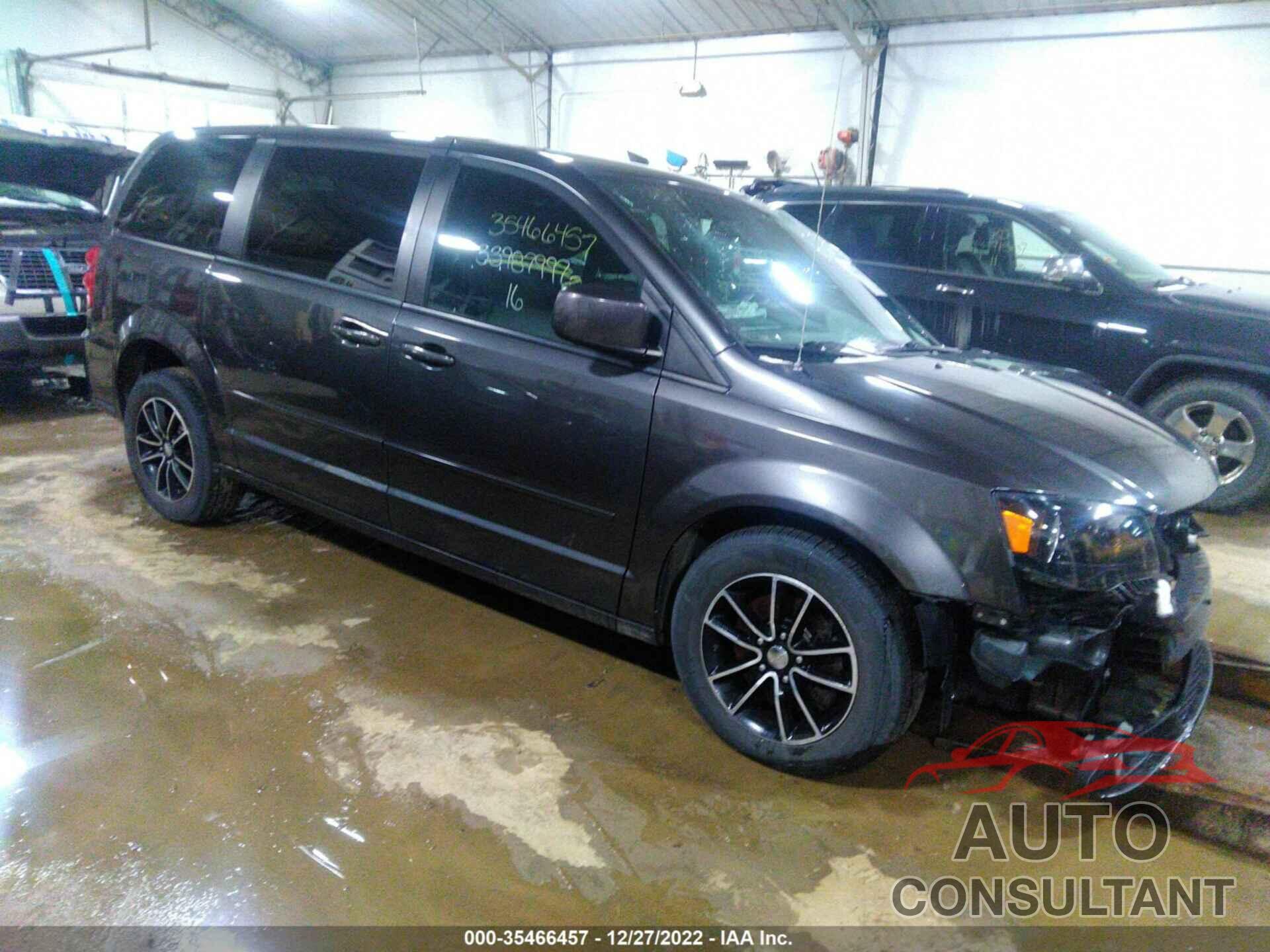 DODGE GRAND CARAVAN 2016 - 2C4RDGEG3GR319628