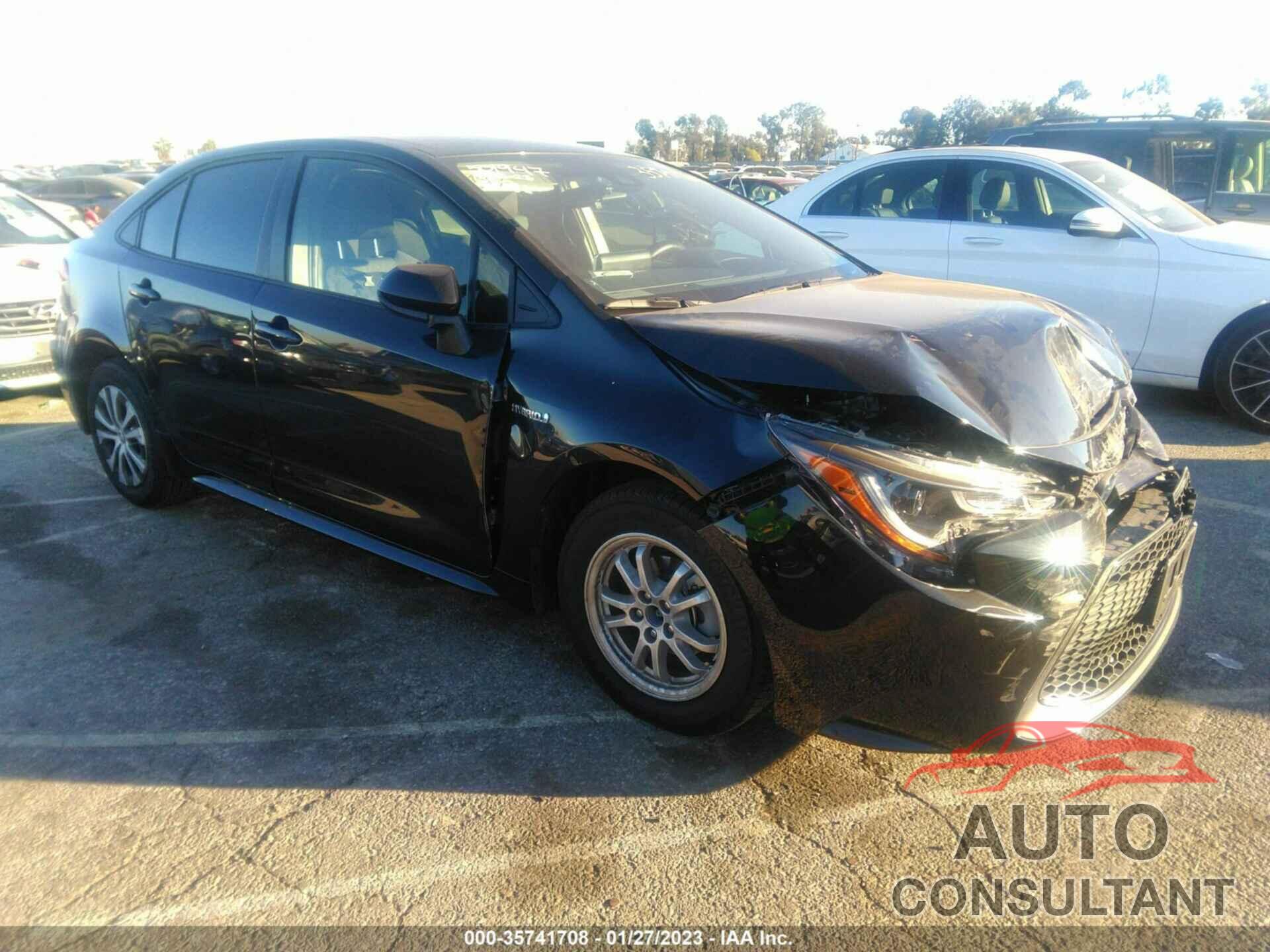 TOYOTA COROLLA 2021 - JTDEAMDE1MJ025084