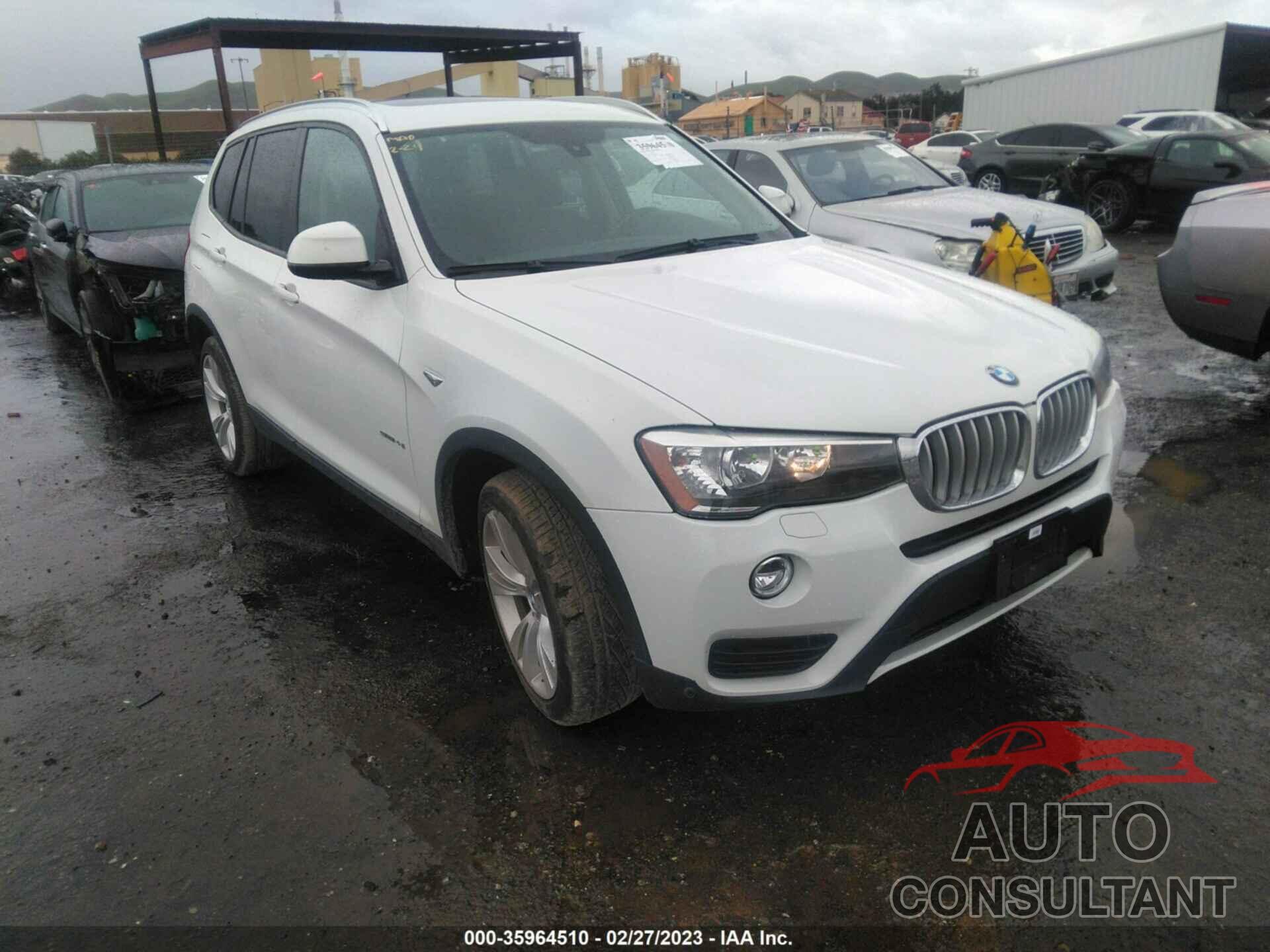 BMW X3 2016 - 5UXWZ7C5XG0R31534