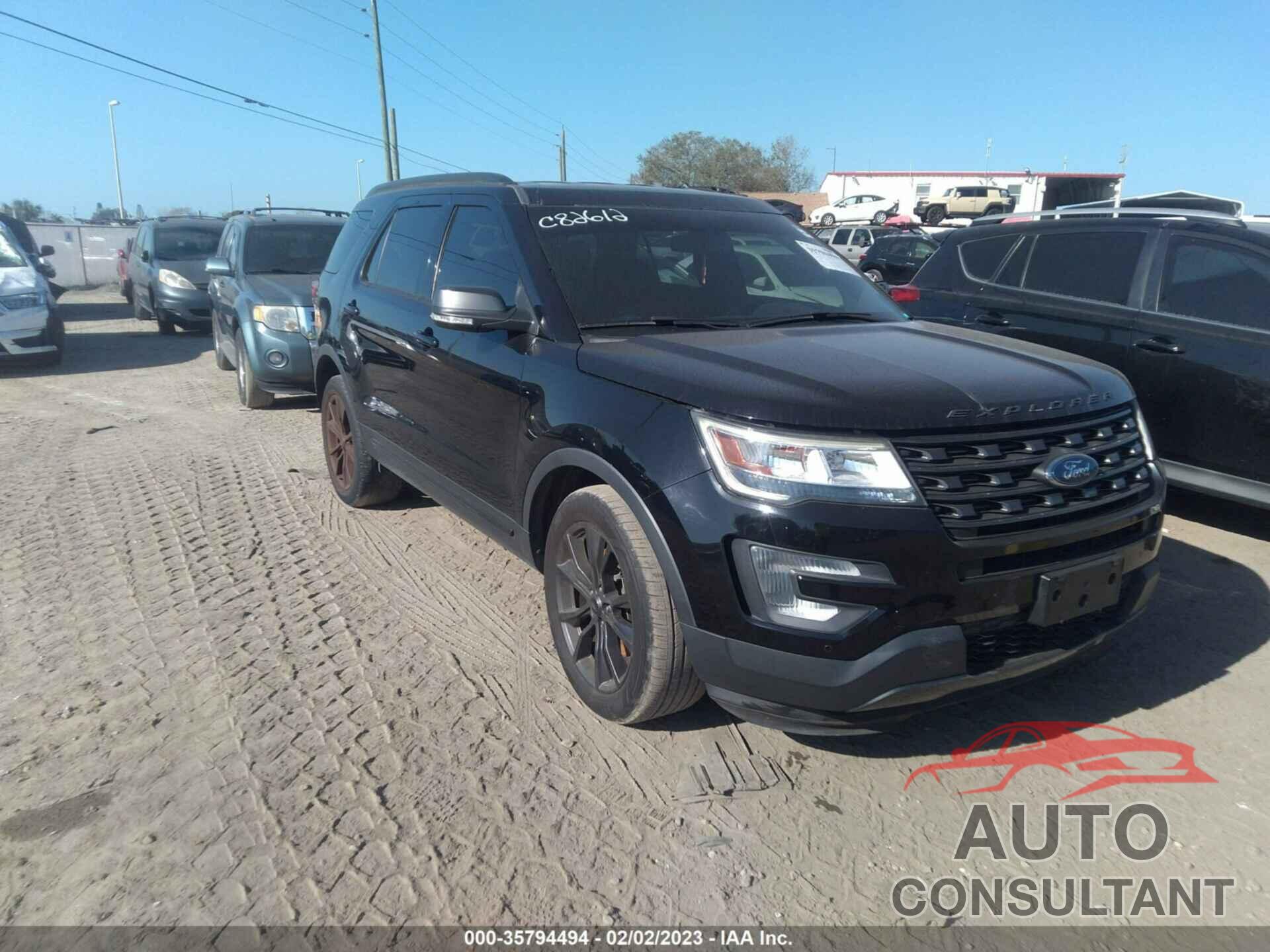 FORD EXPLORER 2017 - 1FM5K8D86HGC82612