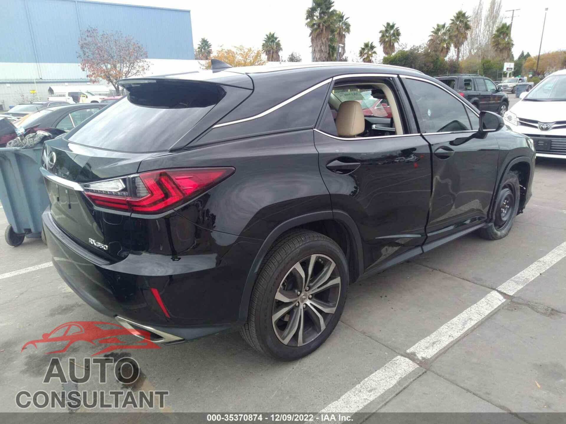 LEXUS RX 2017 - 2T2BZMCA9HC079496