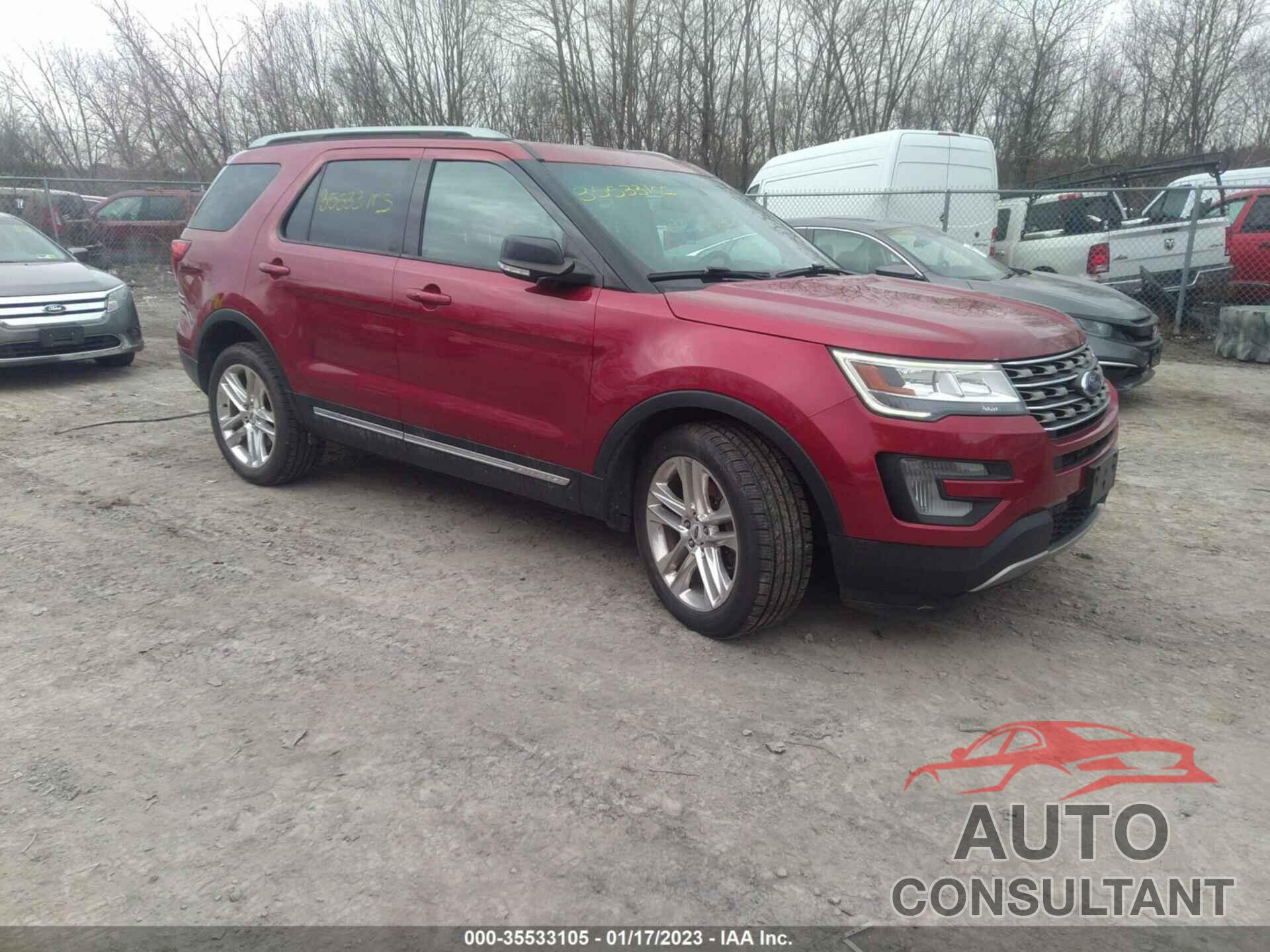 FORD EXPLORER 2017 - 1FM5K8D82HGA96484