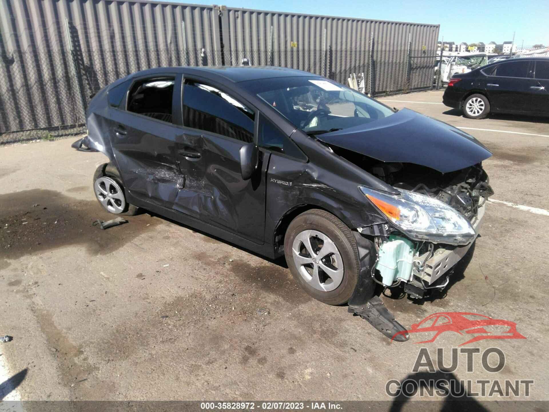 TOYOTA PRIUS 2015 - JTDKN3DU5F0427868