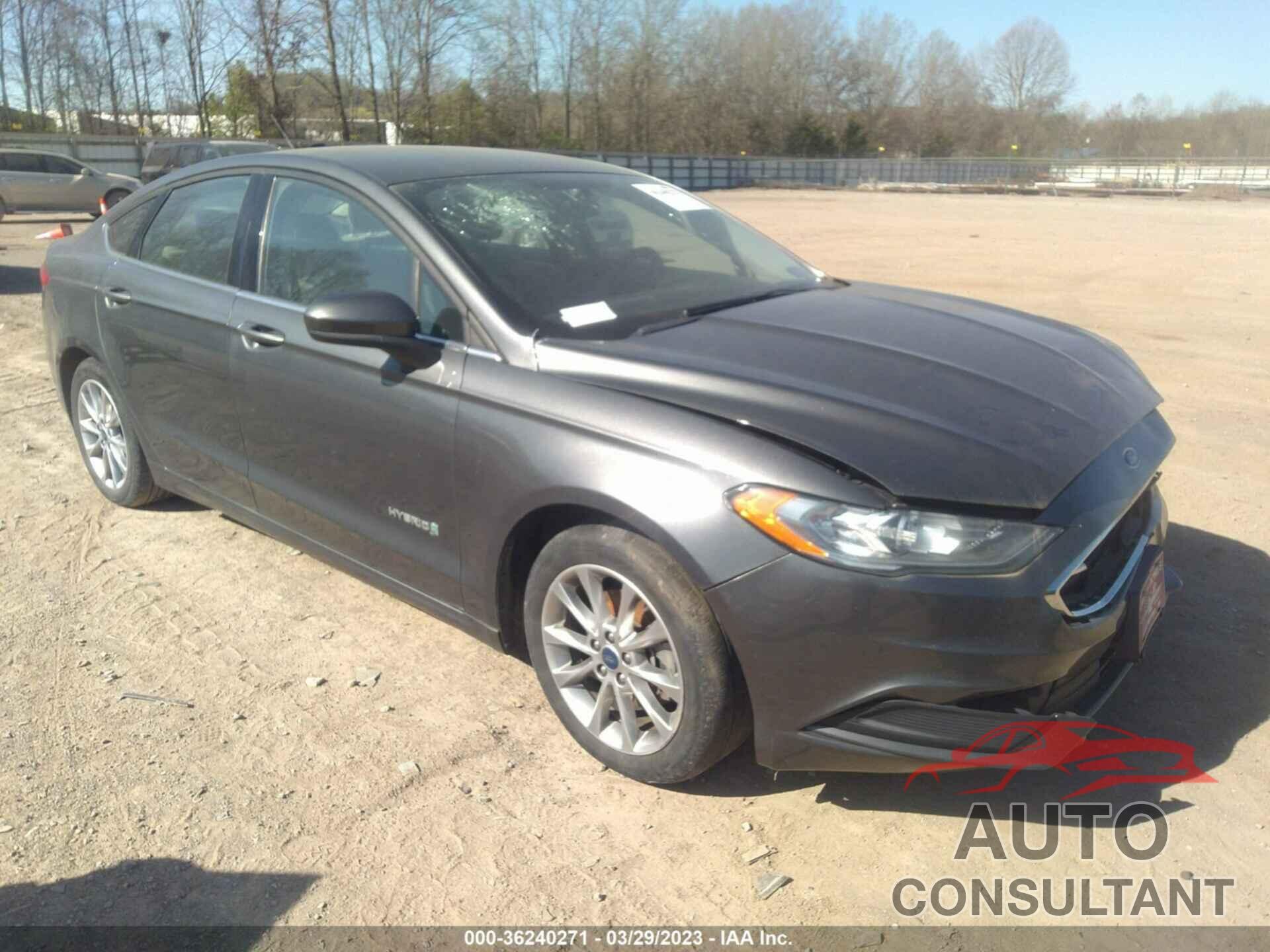 FORD FUSION HYBRID 2017 - 3FA6P0UU2HR203721