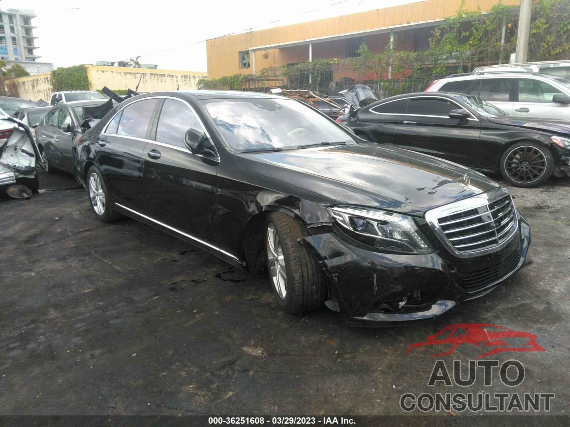 MERCEDES-BENZ S-CLASS 2017 - WDDUG8FB6HA315112