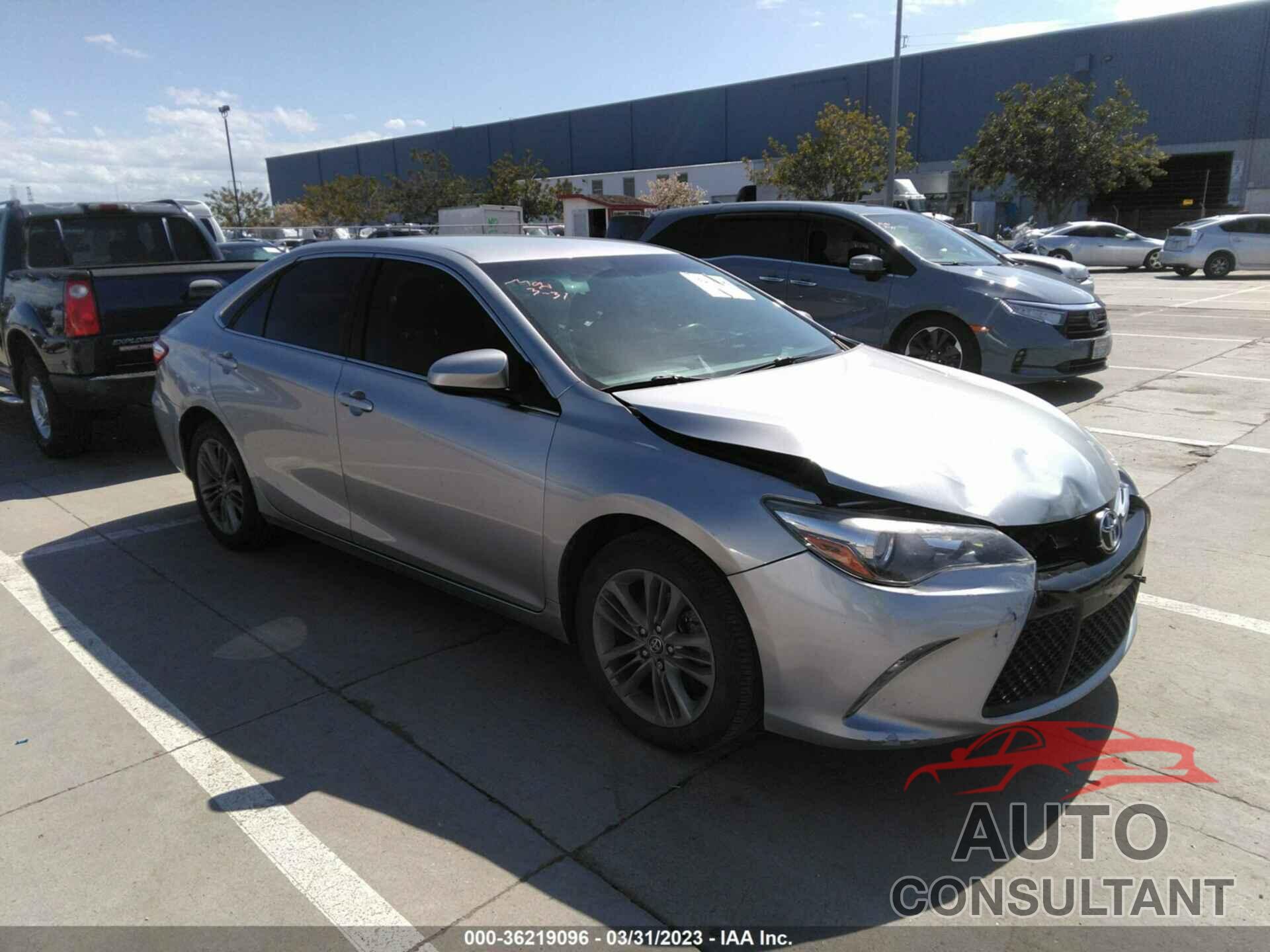 TOYOTA CAMRY 2017 - 4T1BF1FK3HU387035