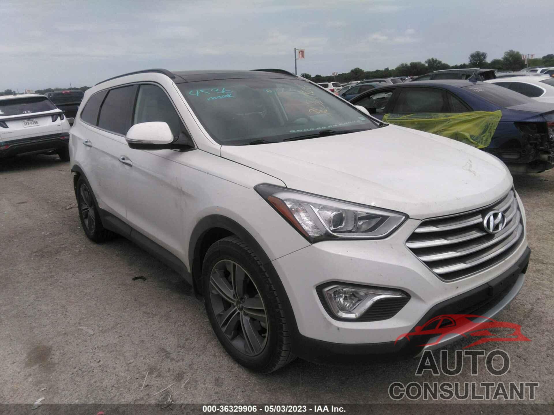 HYUNDAI SANTA FE 2016 - KM8SR4HF4GU143630