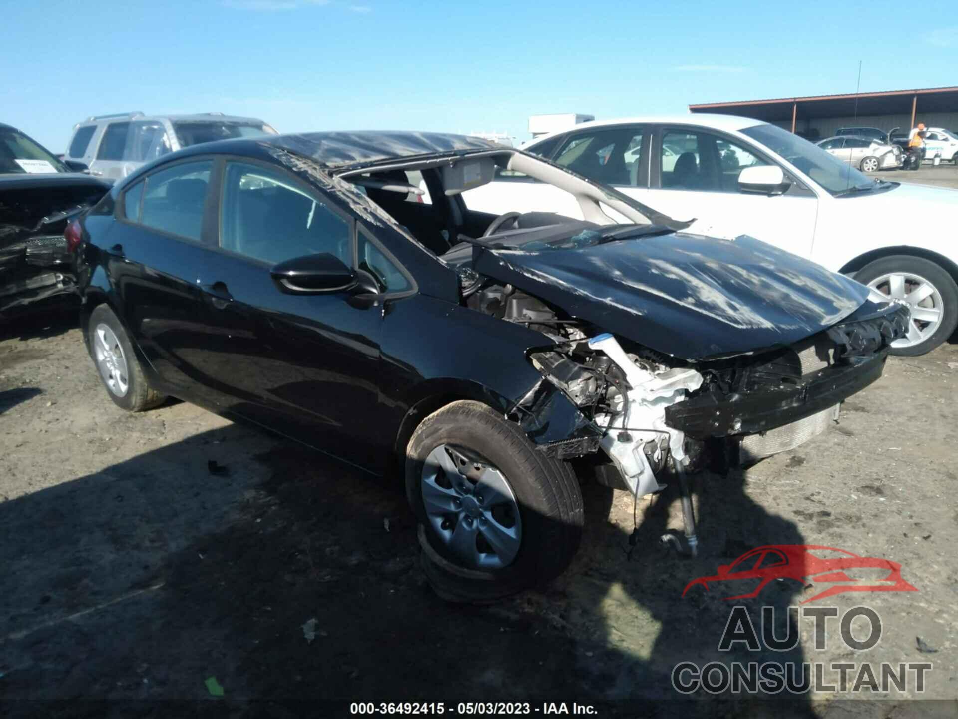 KIA FORTE 2017 - 3KPFL4A7XHE076557