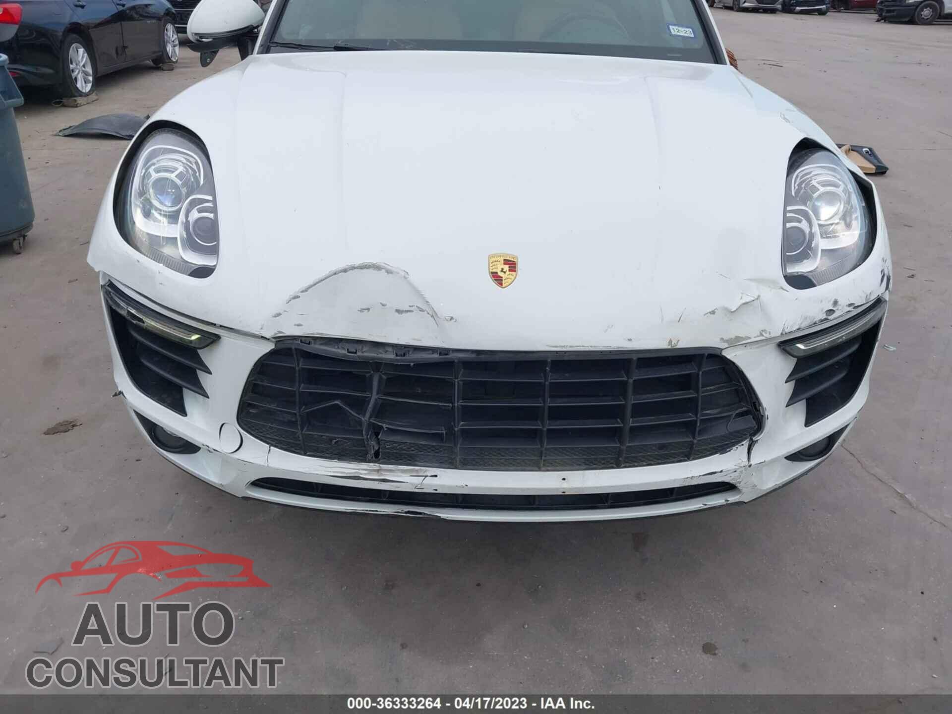 PORSCHE MACAN 2018 - WP1AA2A55JLB11312