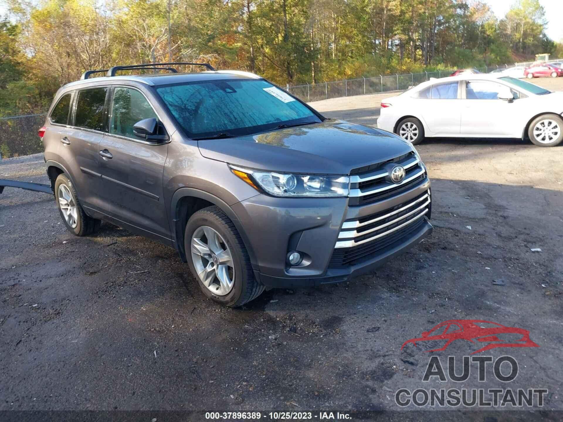 TOYOTA HIGHLANDER 2018 - 5TDYZRFH9JS242178