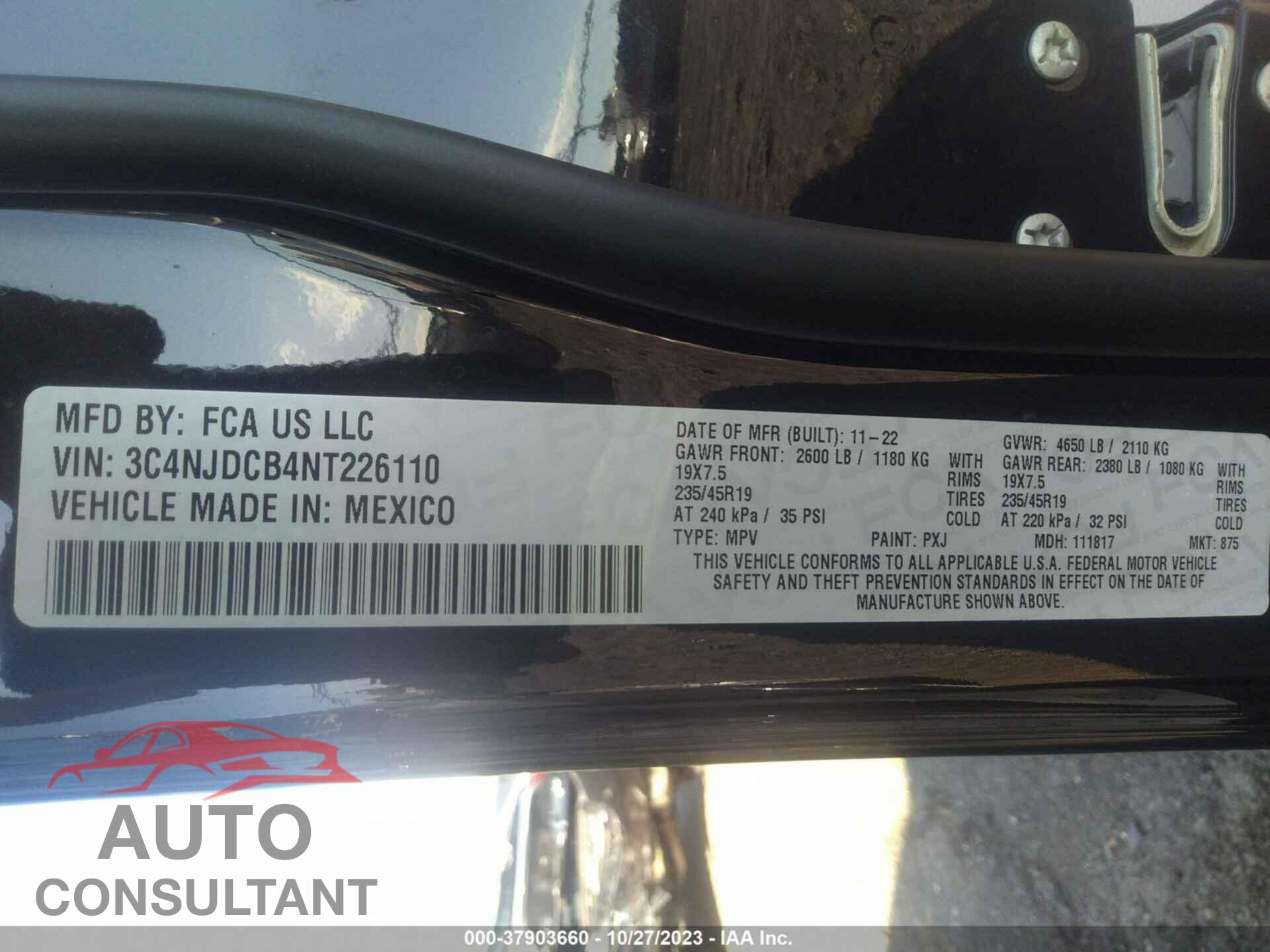 JEEP COMPASS 2022 - 3C4NJDCB4NT226110