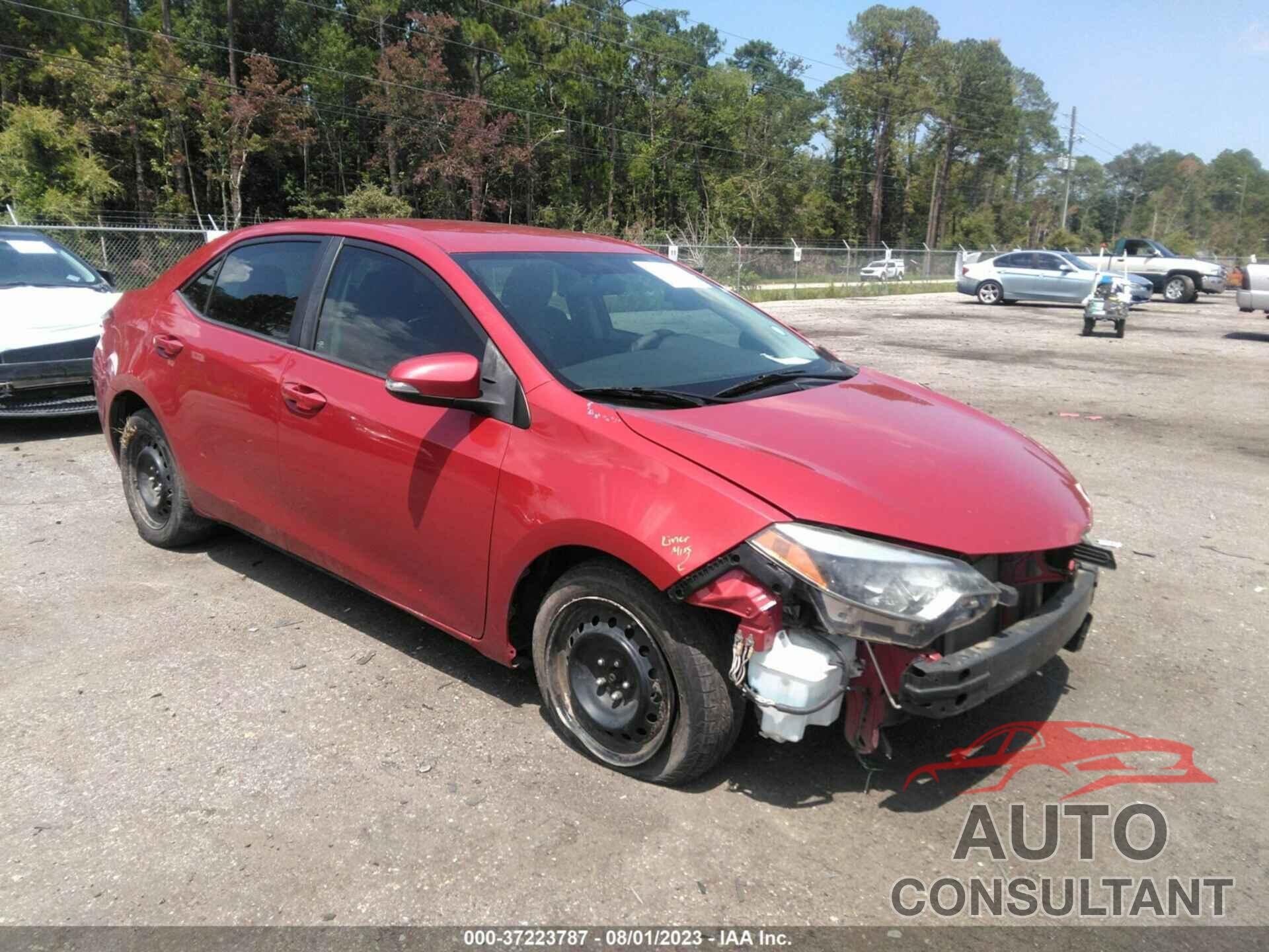 TOYOTA COROLLA 2016 - 2T1BURHE8GC741465