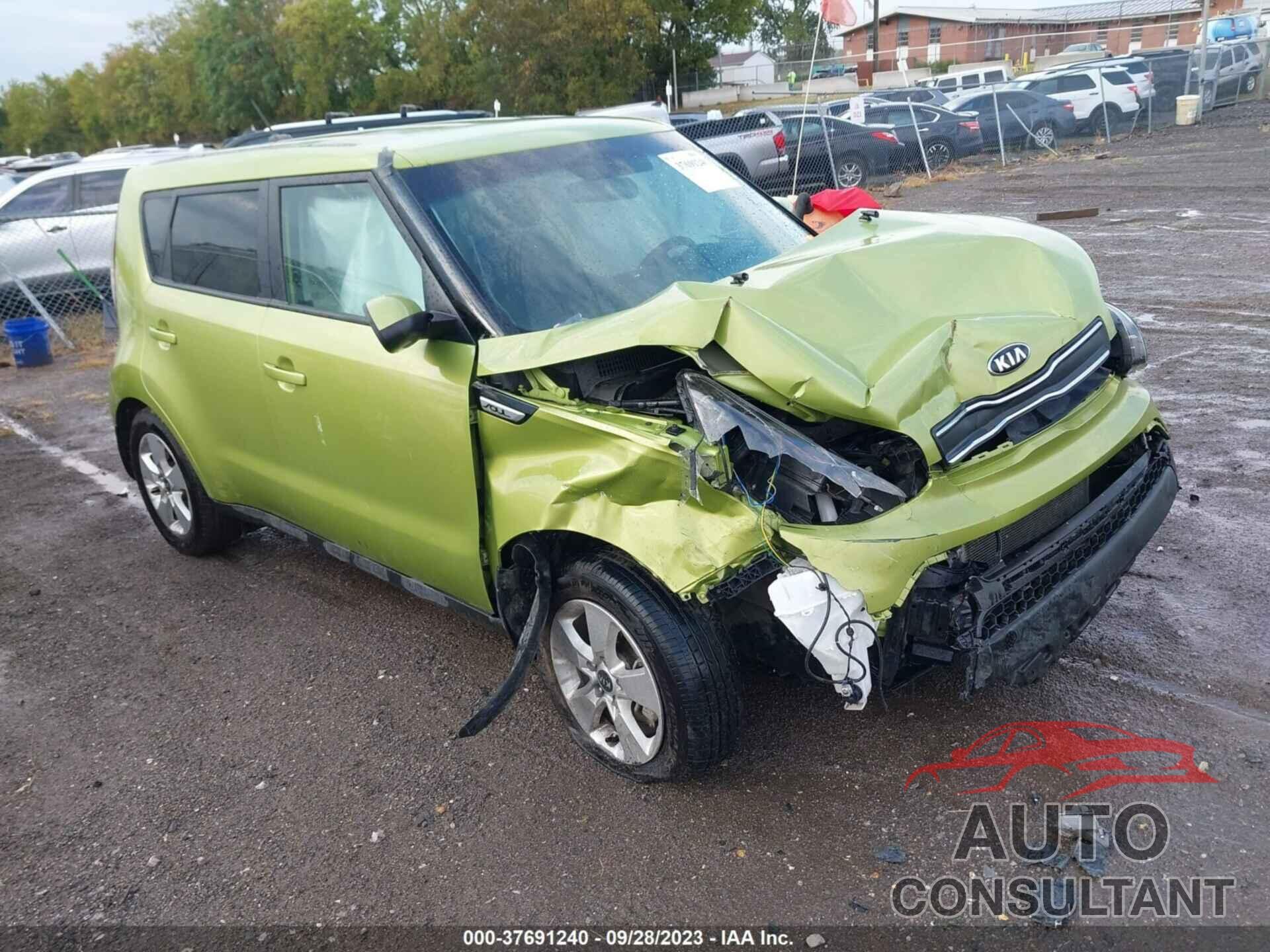KIA SOUL 2019 - KNDJN2A21K7916357