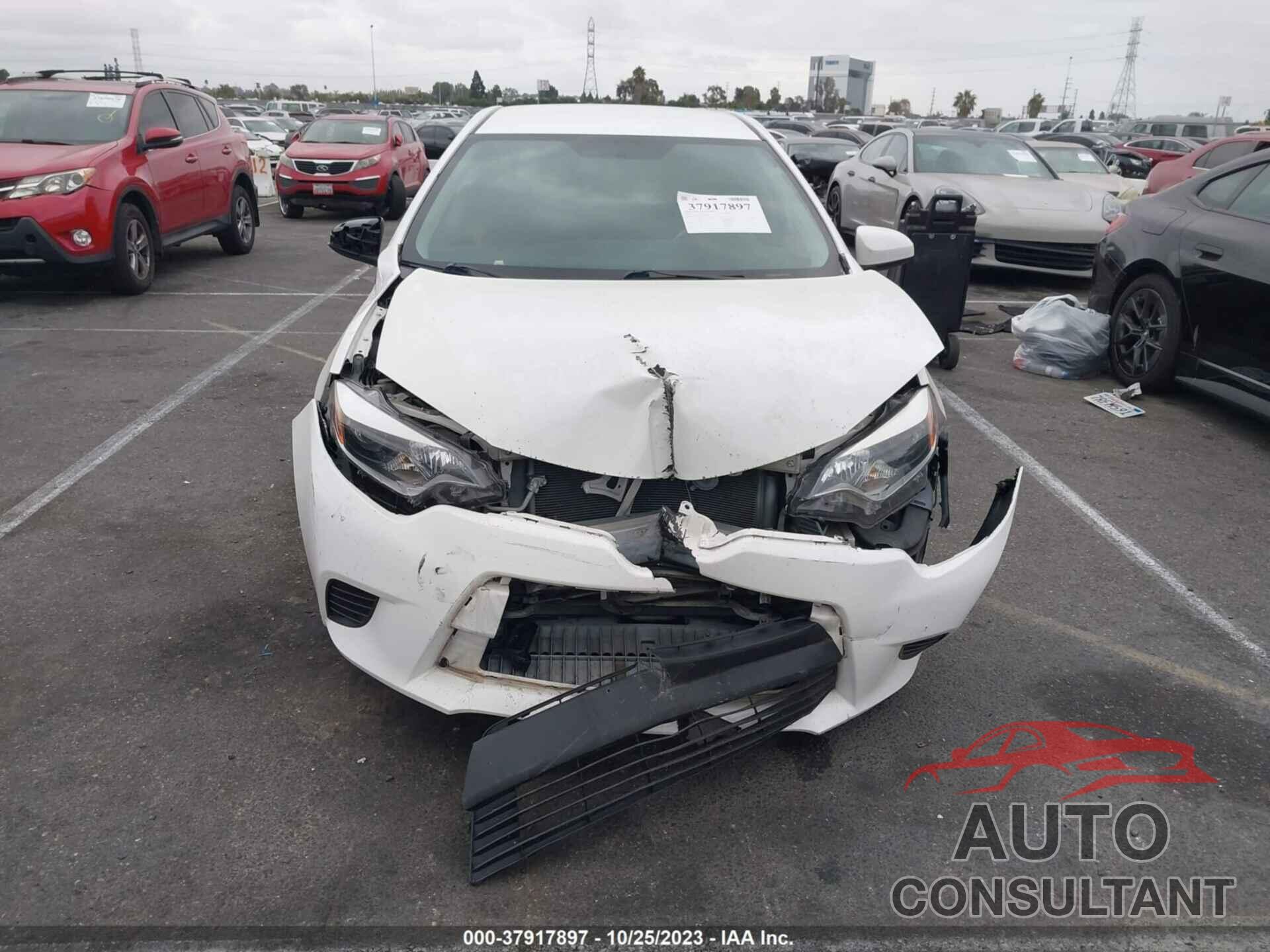 TOYOTA COROLLA 2016 - 5YFBURHE2GP462173