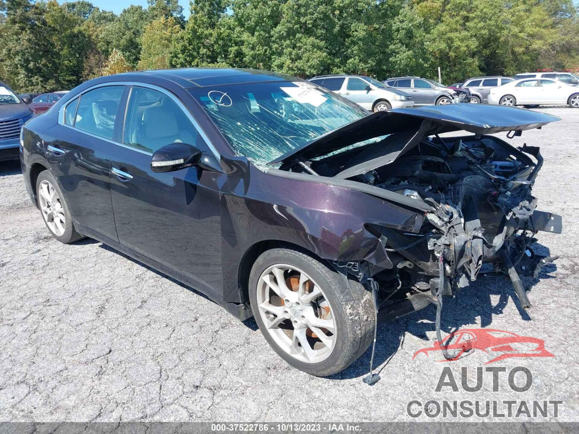 NISSAN MAXIMA 2012 - 1N4AA5AP9CC853001