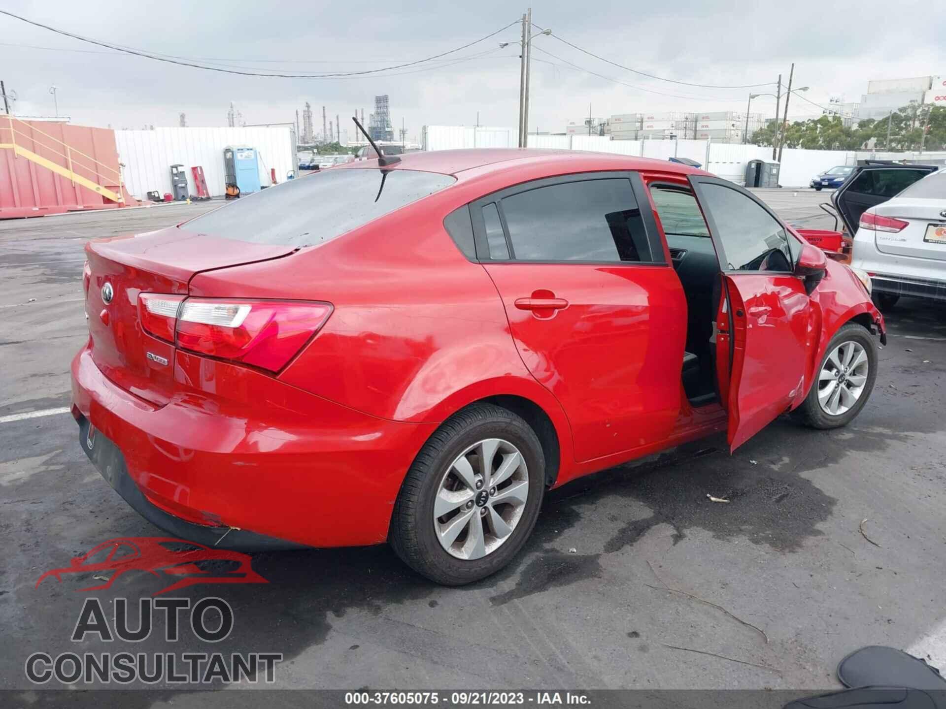 KIA RIO 2016 - KNADN4A32G6676022