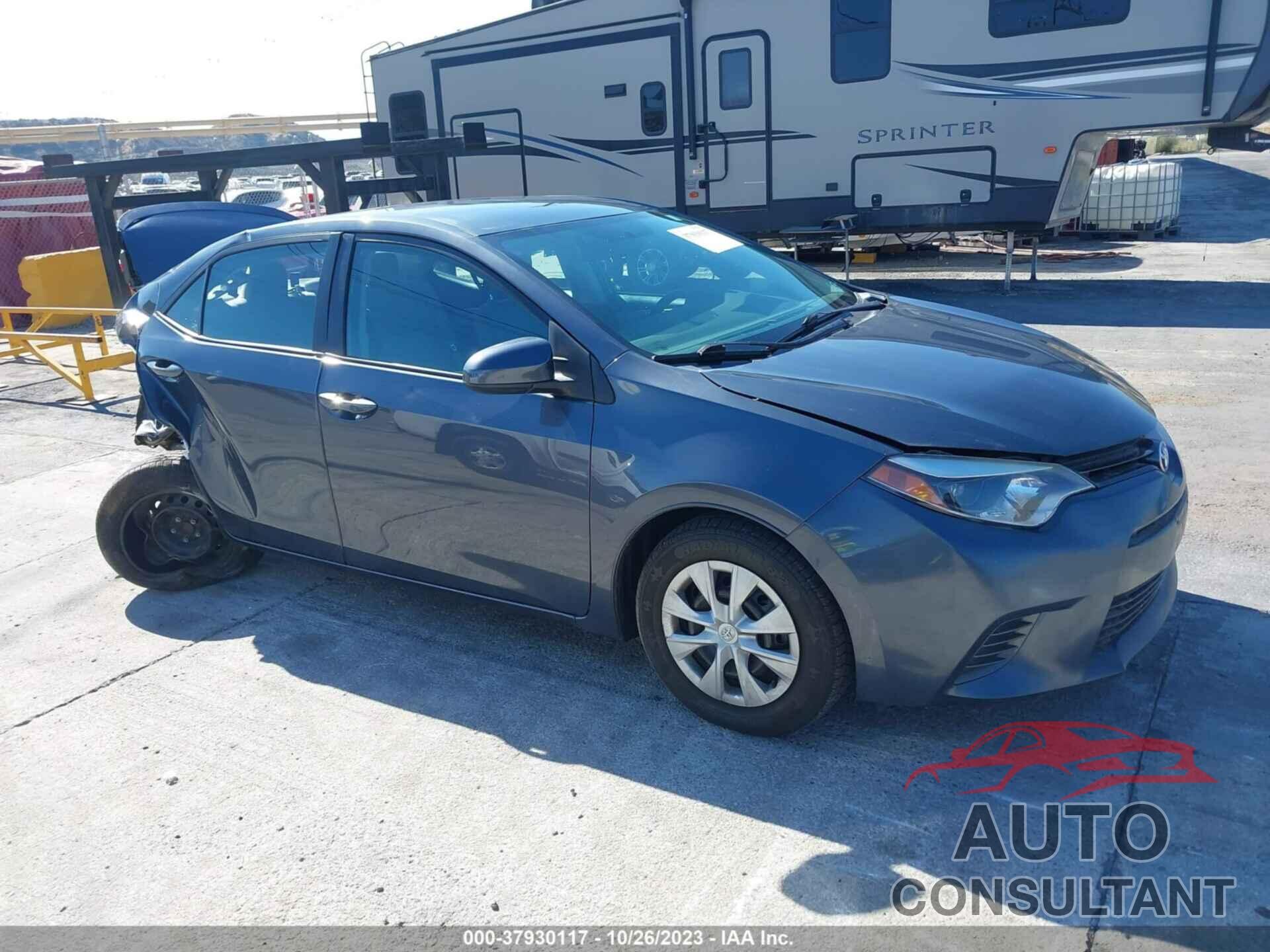 TOYOTA COROLLA 2016 - 5YFBPRHE4GP492928