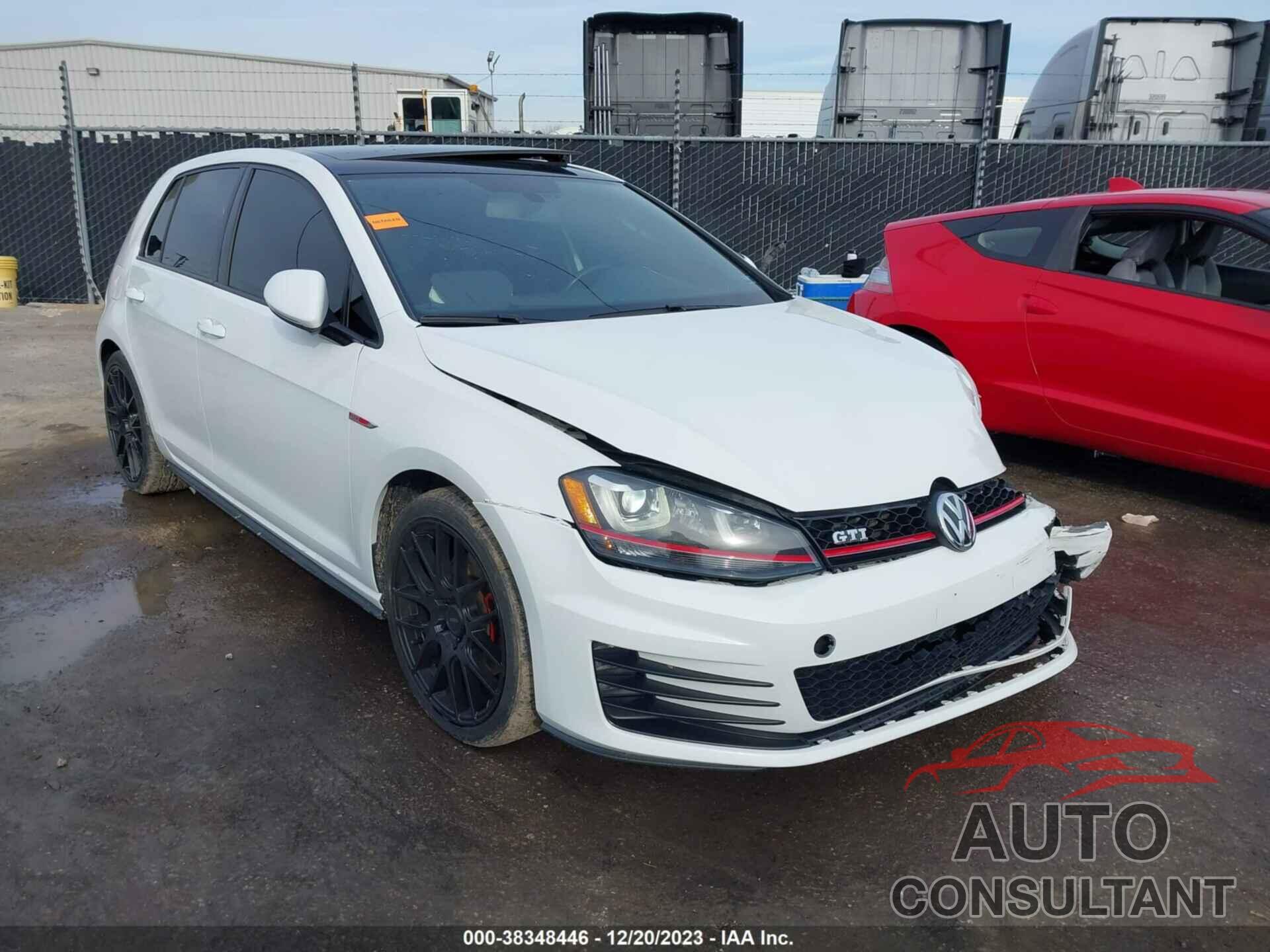 VOLKSWAGEN GTI 2016 - 3VW4T7AU2GM028681