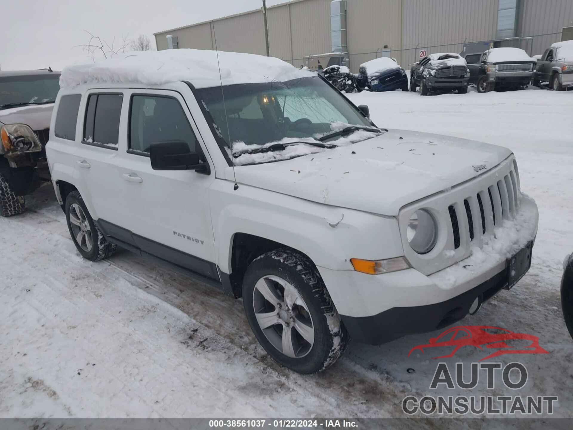 JEEP PATRIOT 2017 - 1C4NJRAB3HD181977