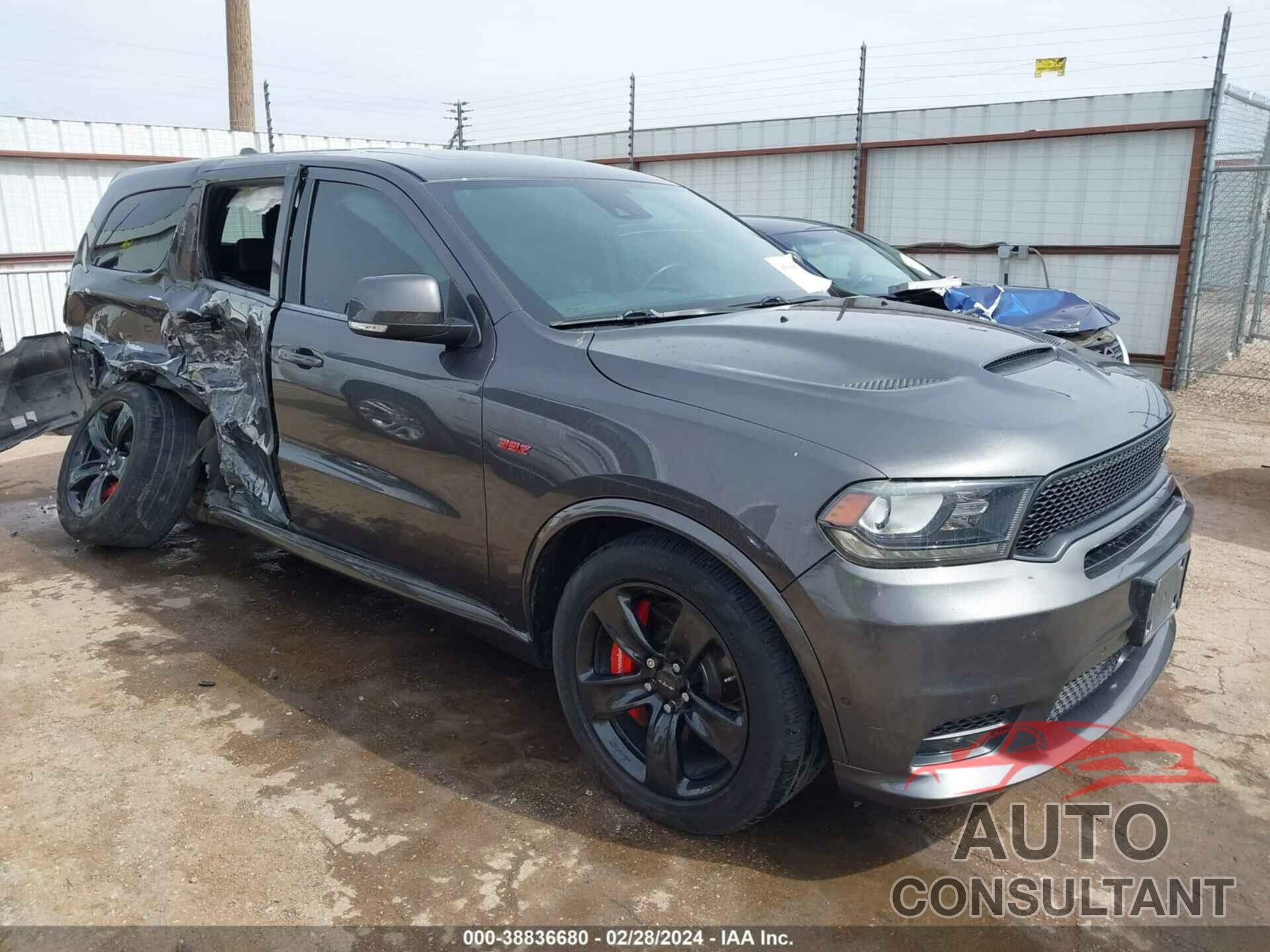 DODGE DURANGO 2018 - 1C4SDJGJ0JC498265