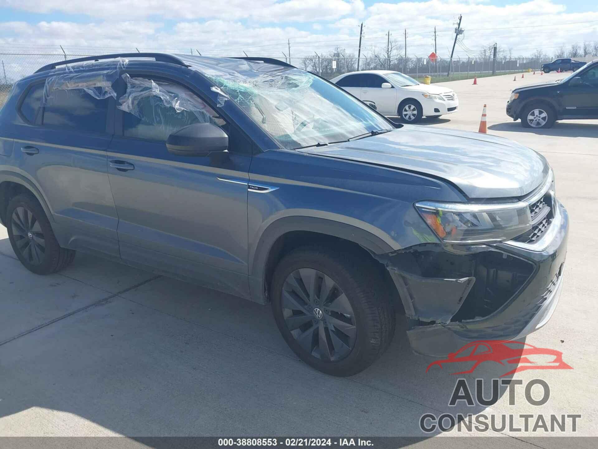 VOLKSWAGEN TAOS 2022 - 3VVCX7B20NM035496