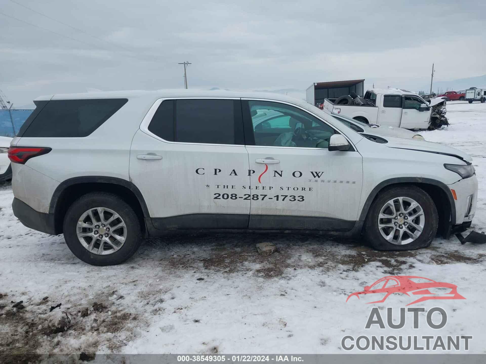 CHEVROLET TRAVERSE 2023 - 1GNEVFKW7PJ160075