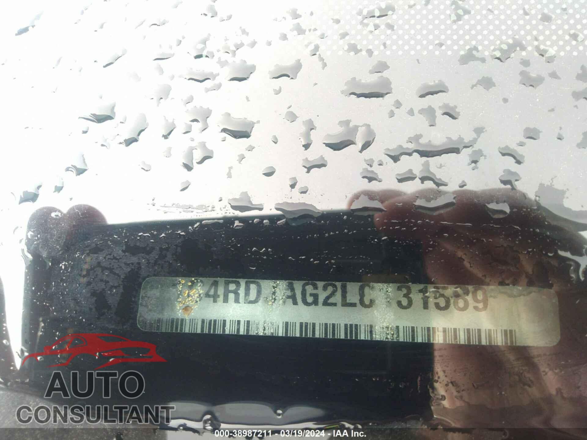 DODGE DURANGO 2020 - 1C4RDJAG2LC131589