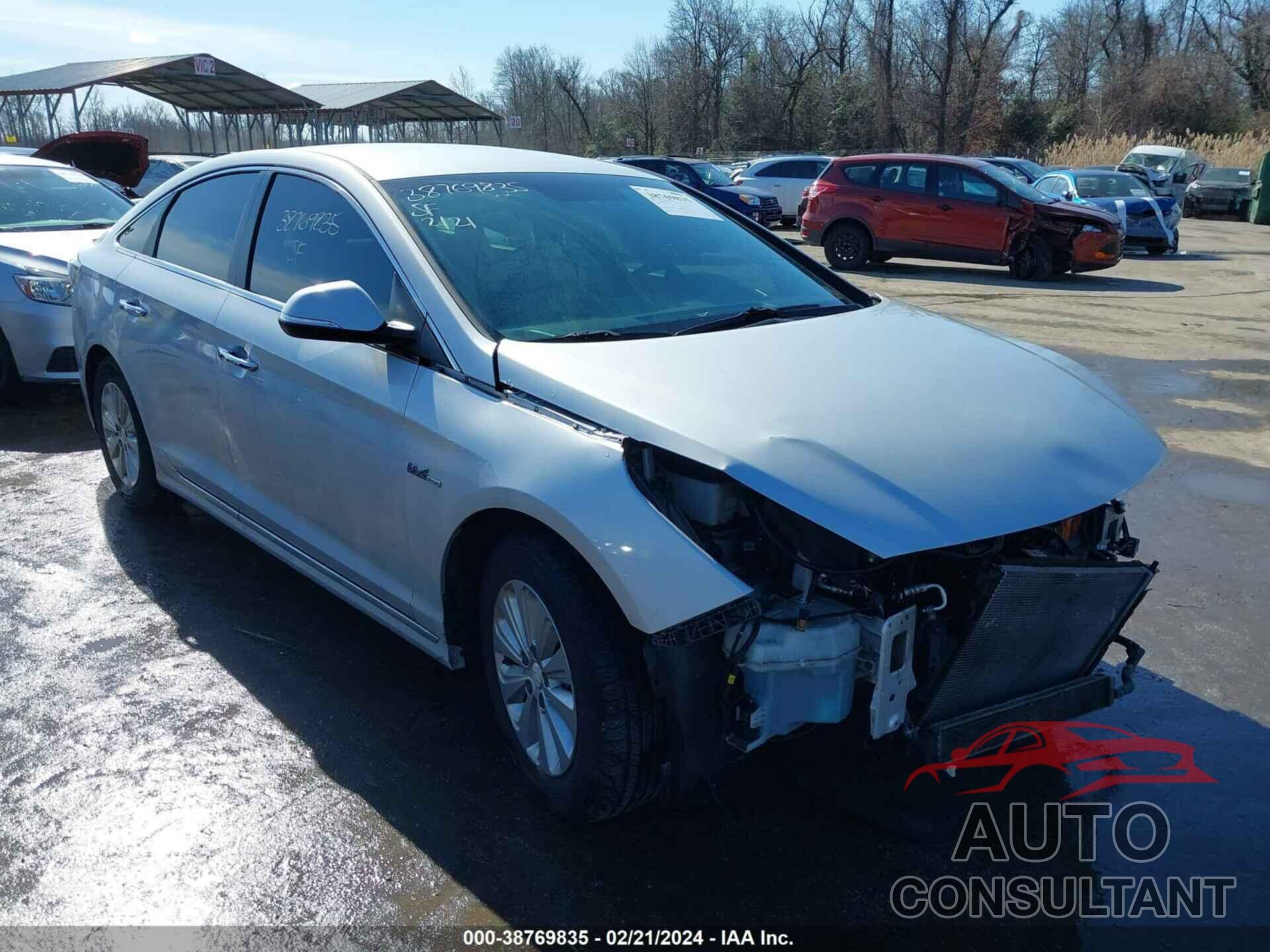 HYUNDAI SONATA HYBRID 2016 - KMHE24L1XGA031638