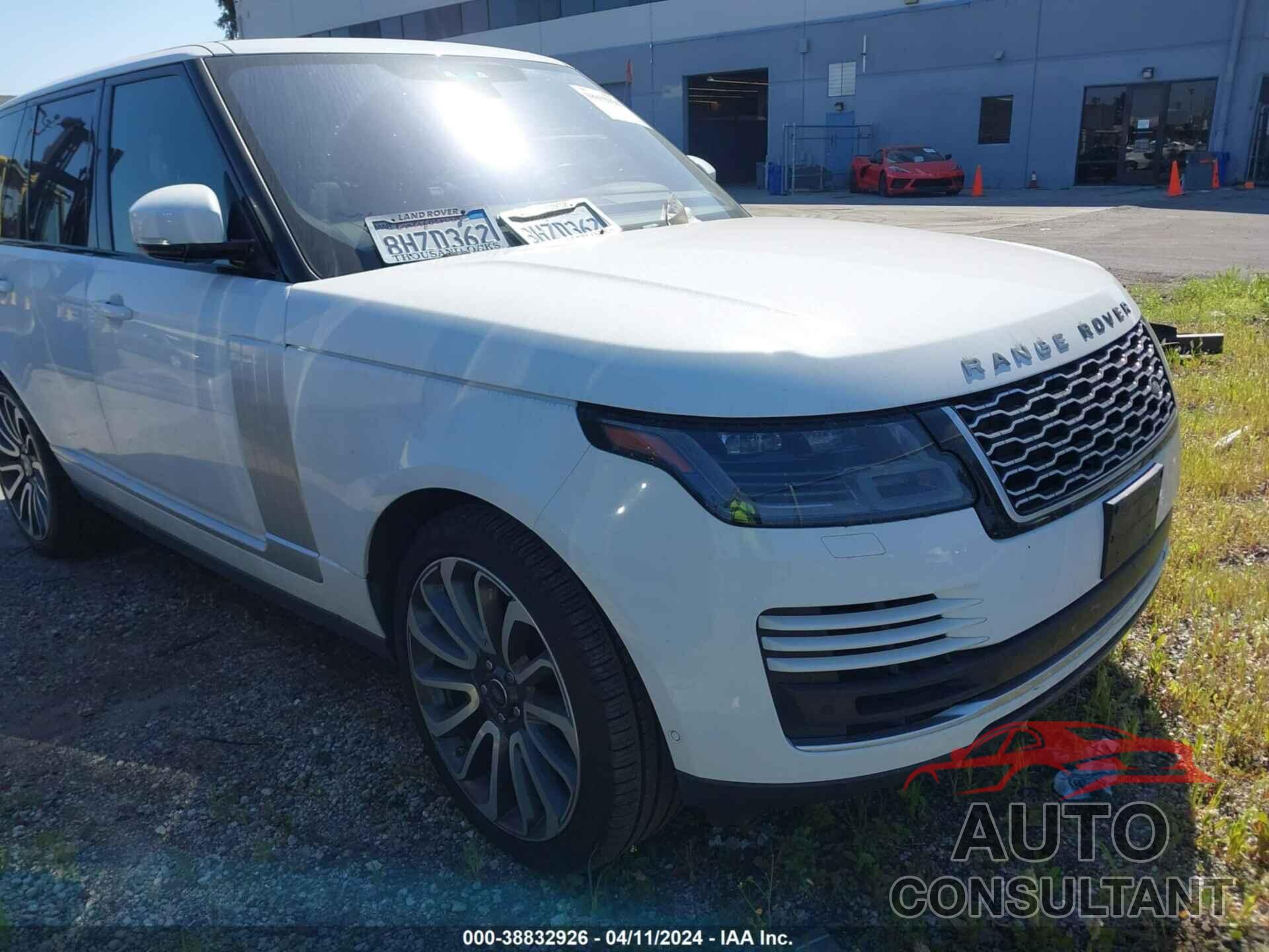 LAND ROVER RANGE ROVER 2019 - SALGS2RE1KA548615