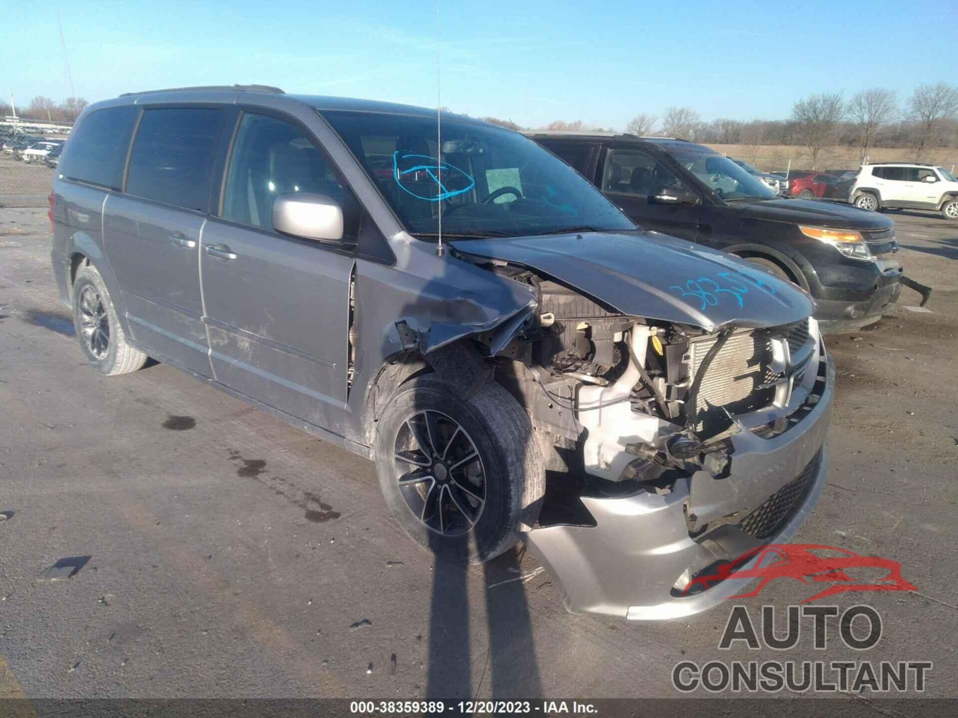 DODGE GRAND CARAVAN 2017 - 2C4RDGEG1HR596487