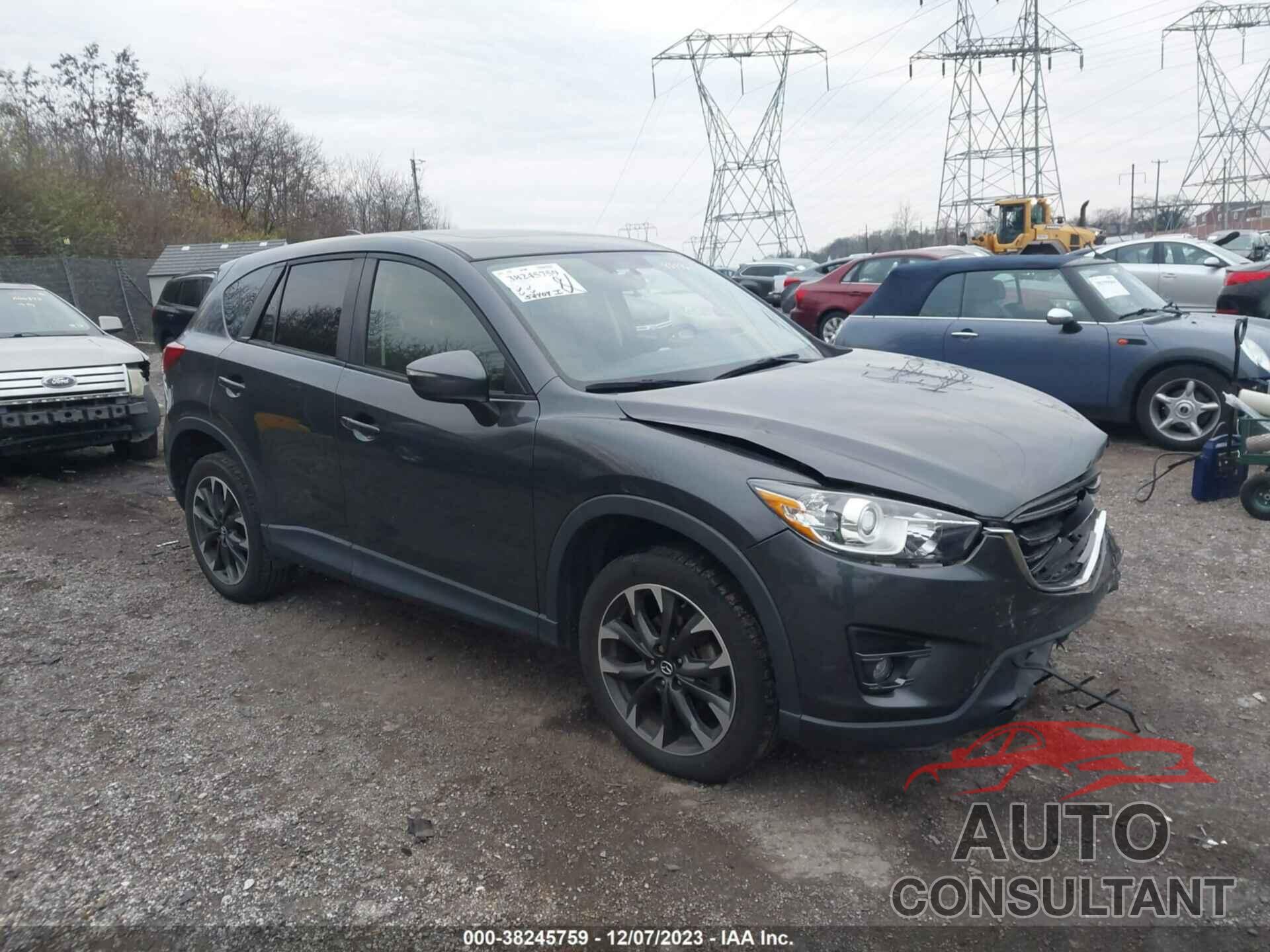 MAZDA CX-5 2016 - JM3KE4DY9G0864967