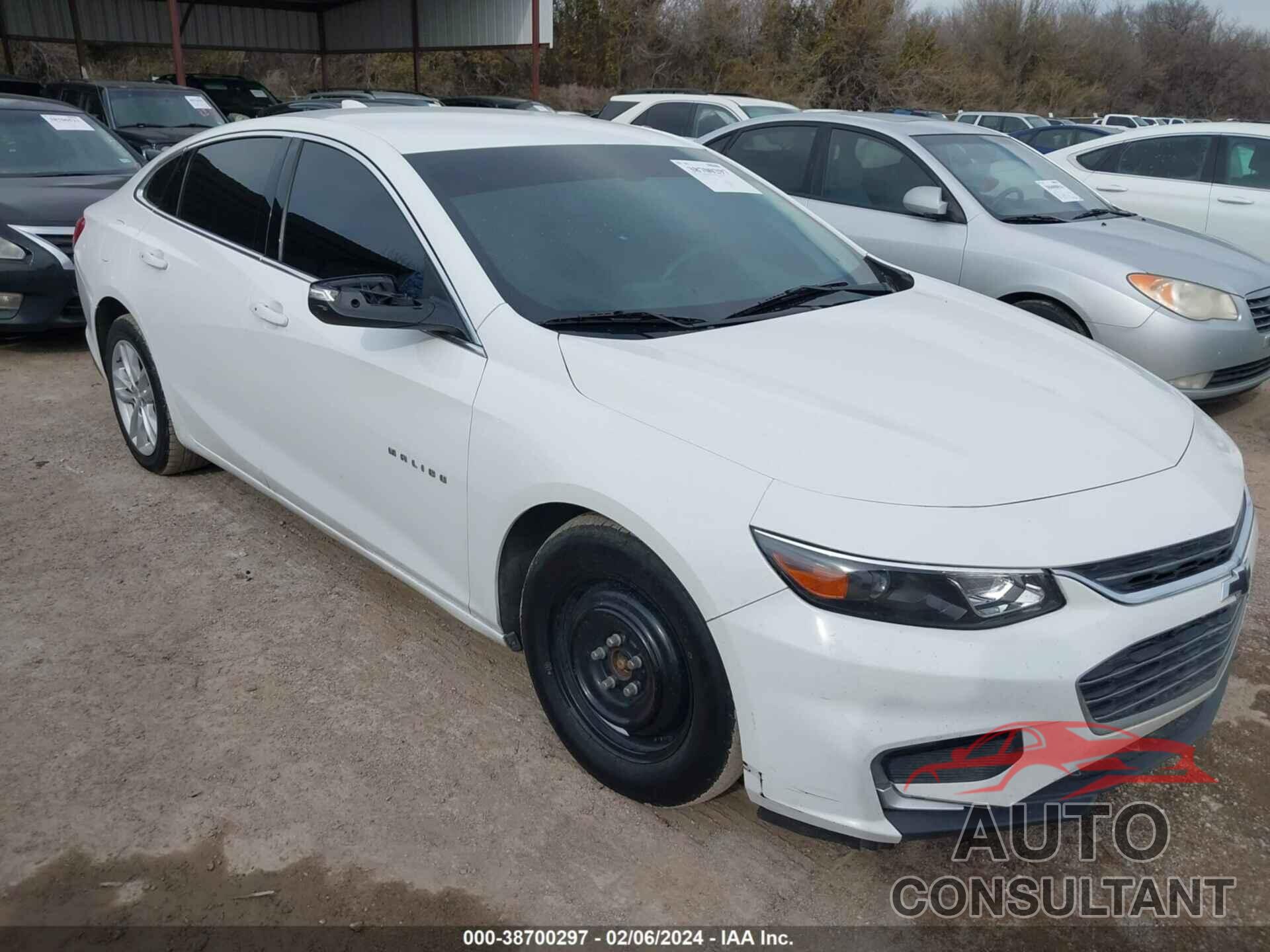 CHEVROLET MALIBU 2016 - 1G1ZE5ST0GF314647