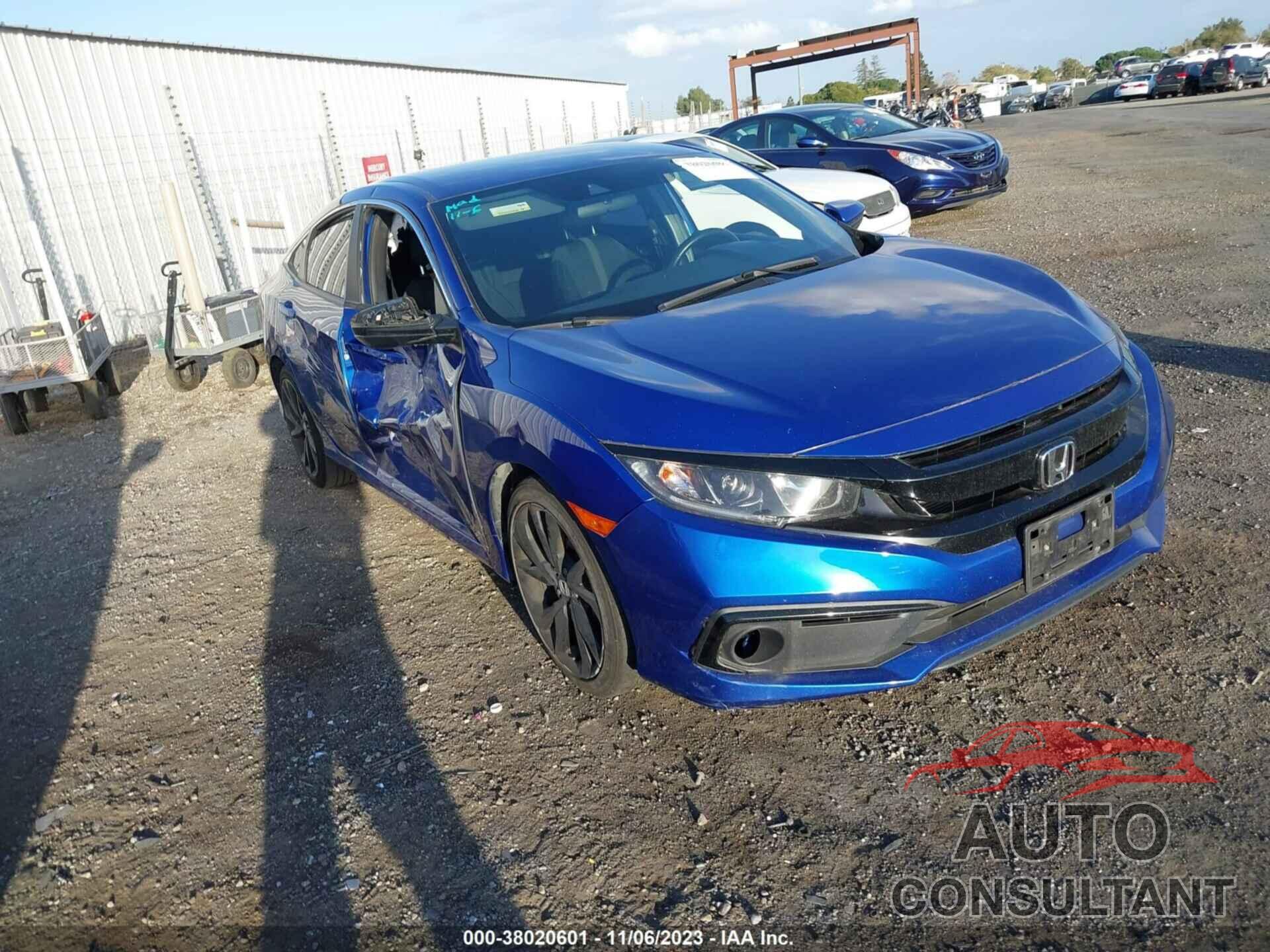 HONDA CIVIC 2020 - 2HGFC2F83LH595079