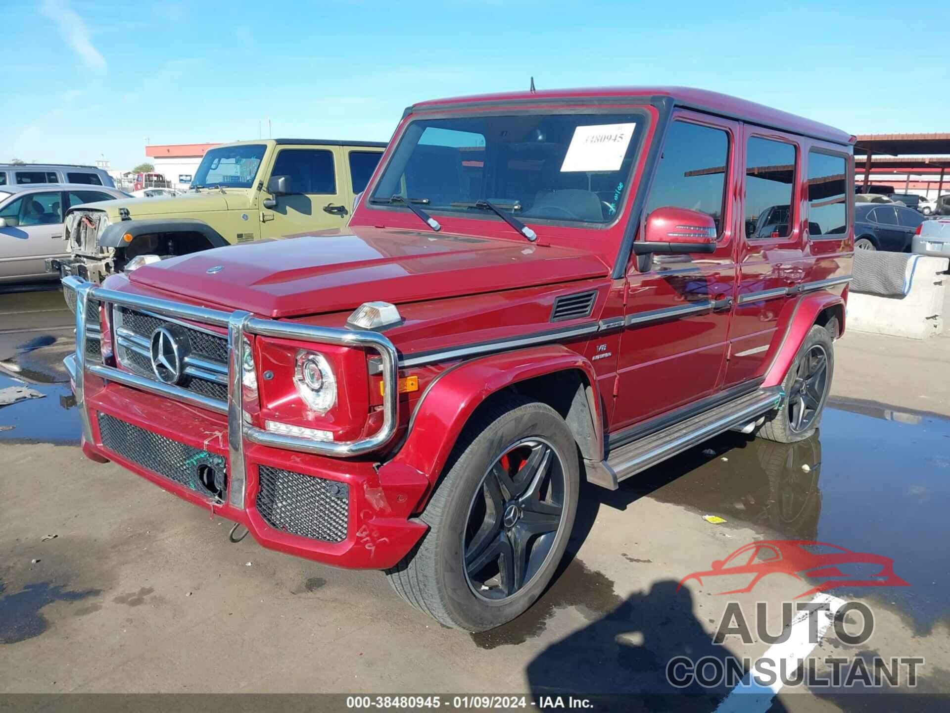 MERCEDES-BENZ AMG G 63 2016 - WDCYC7DF2GX252460