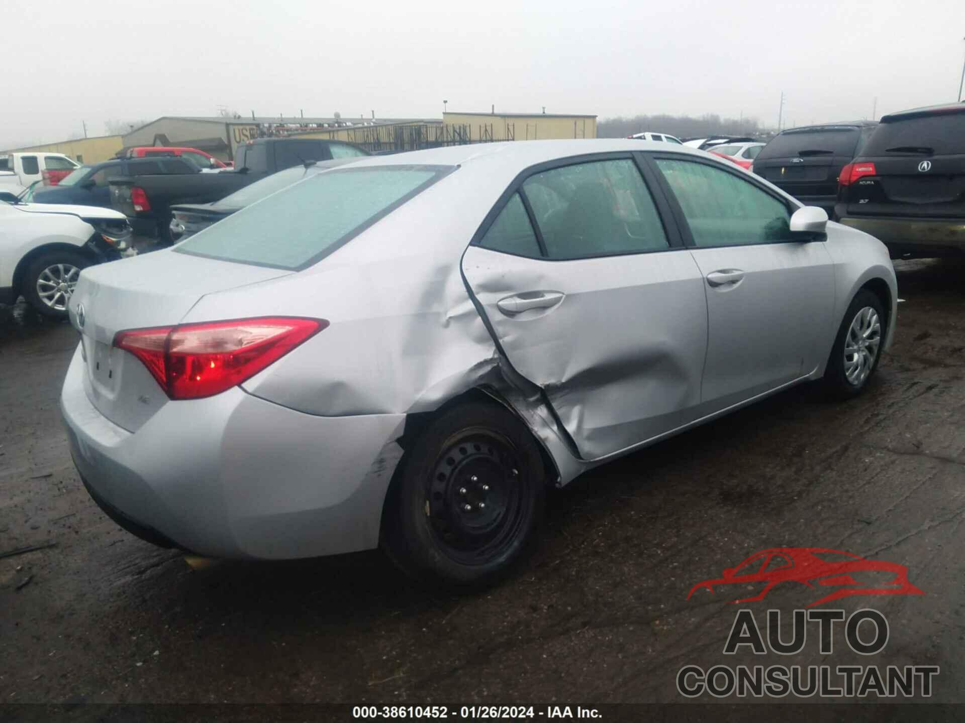 TOYOTA COROLLA 2019 - 2T1BURHE7KC239507