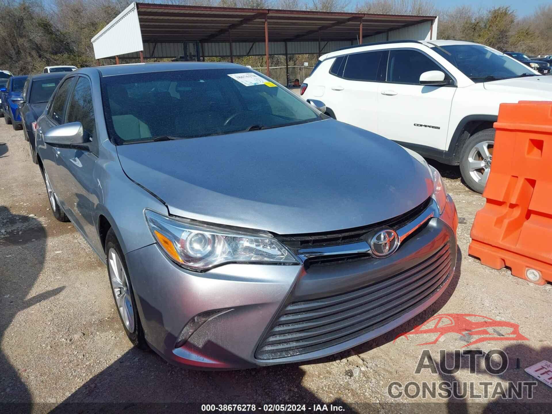 TOYOTA CAMRY 2016 - 4T4BF1FK0GR579260