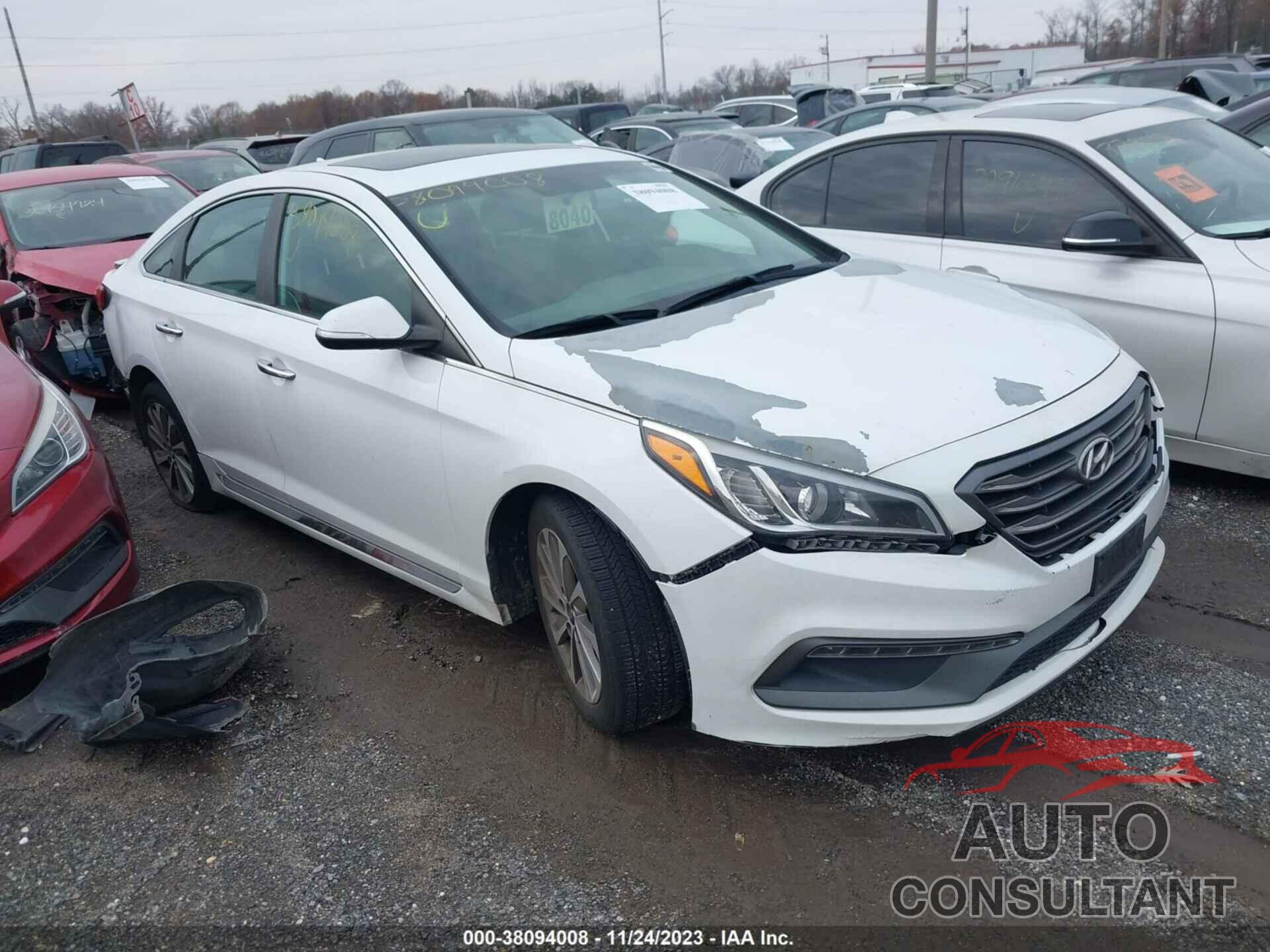 HYUNDAI SONATA 2017 - 5NPE34AF1HH513456