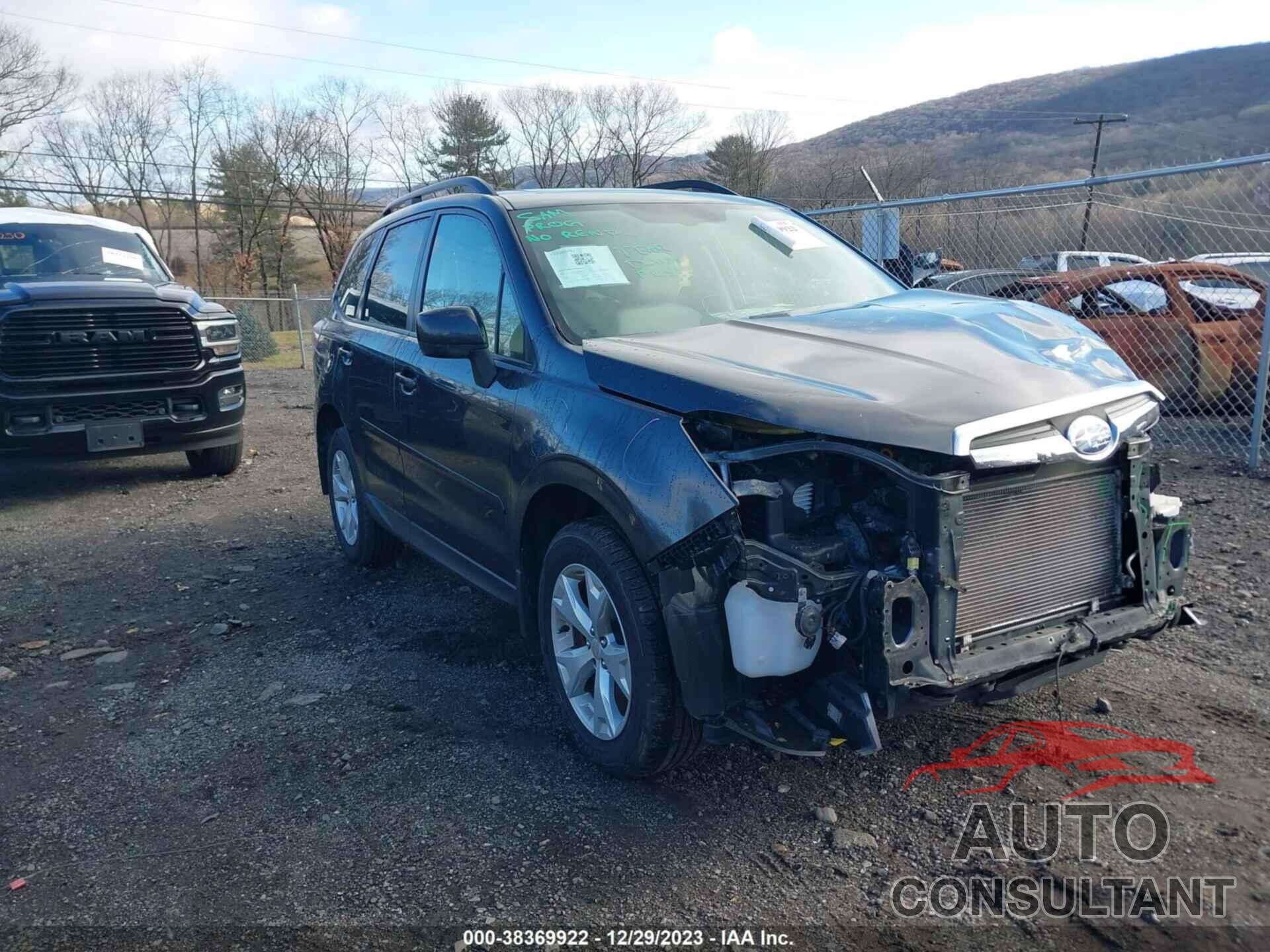 SUBARU FORESTER 2016 - JF2SJADC8GH430209