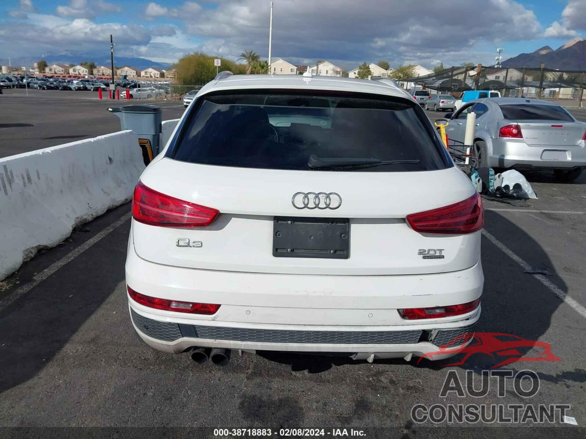 AUDI Q3 2016 - WA1GFCFS6GR007543