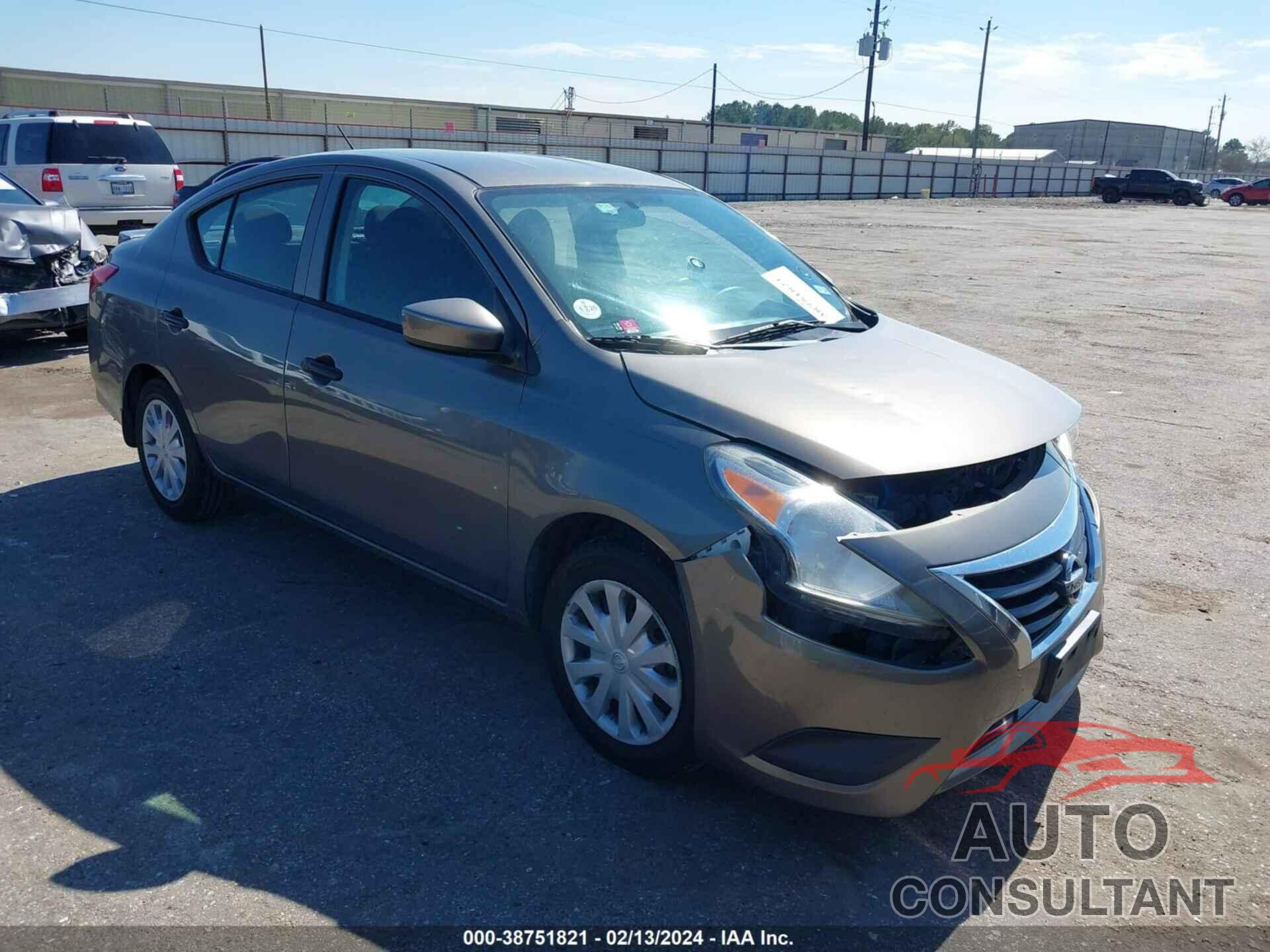 NISSAN VERSA 2016 - 3N1CN7AP5GL826359